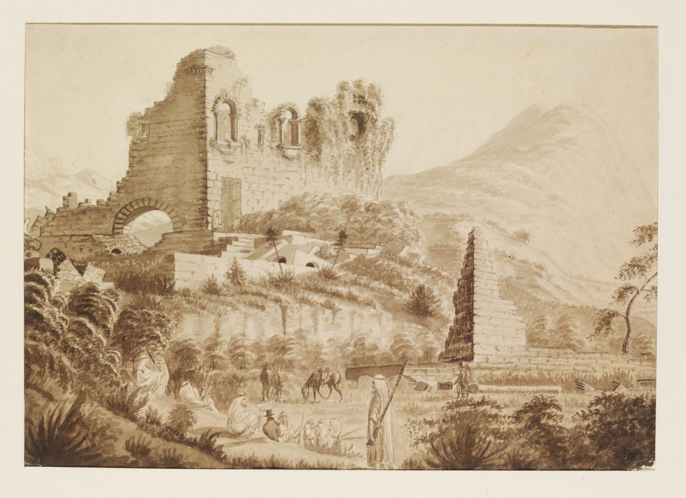 Villa Sevillana on the Road from Bona to Constantine, 1810