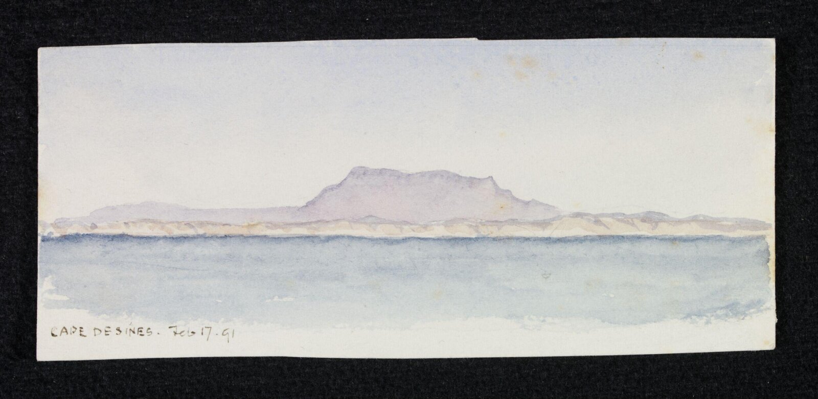Cape Desines, 1891