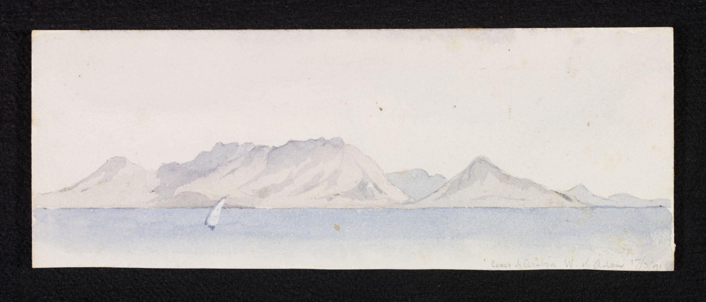 Coast of Arabia. W. of Aden, 1891