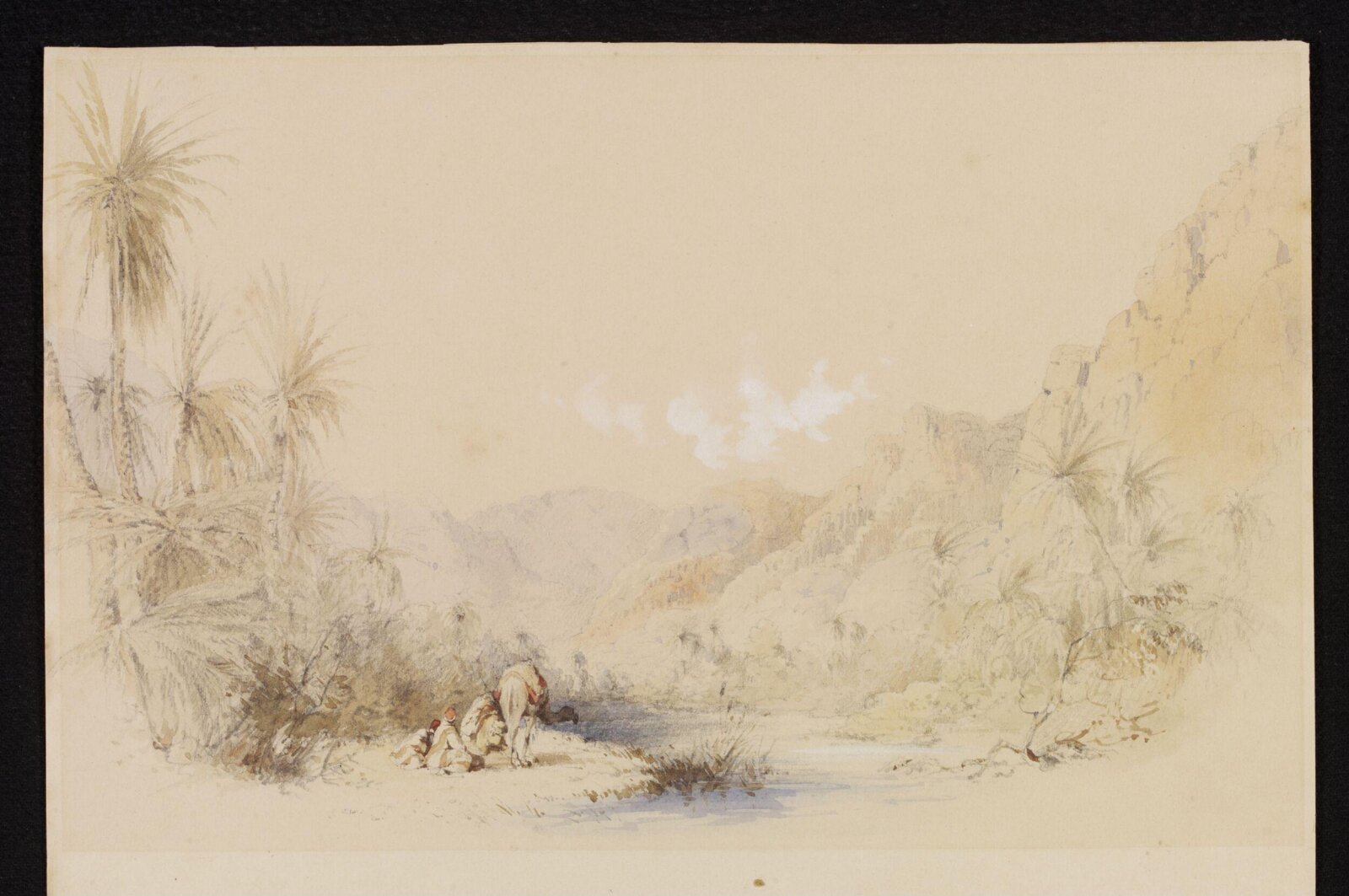 Wady Feiran, 1847