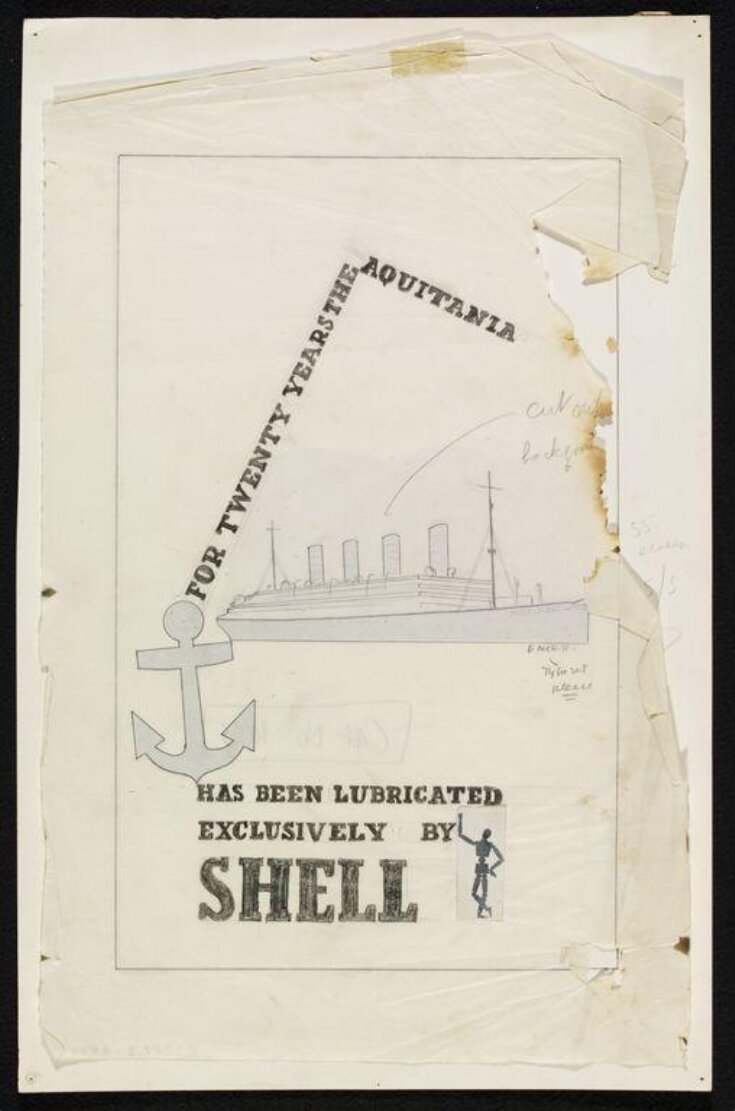 For Twenty Yeras the Aquitania has been lubricated exclusively by Shell top image