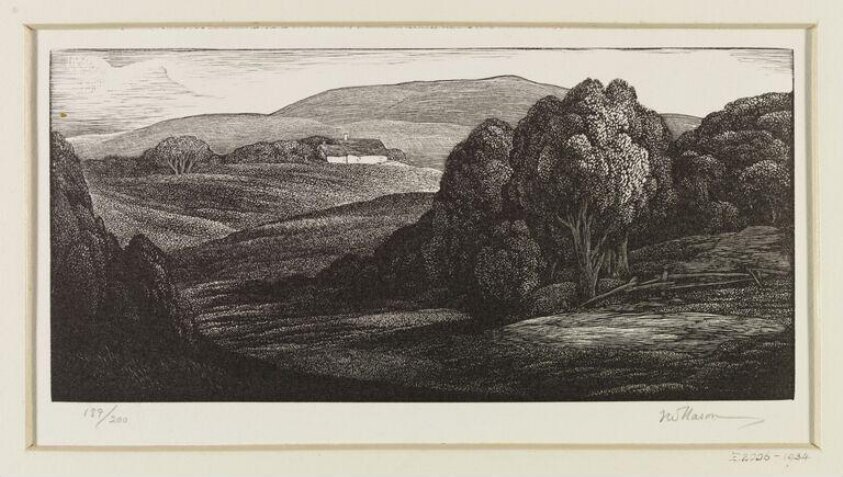 Upland Pastures. (ca. 1934) by Thomas Willoughby Nason