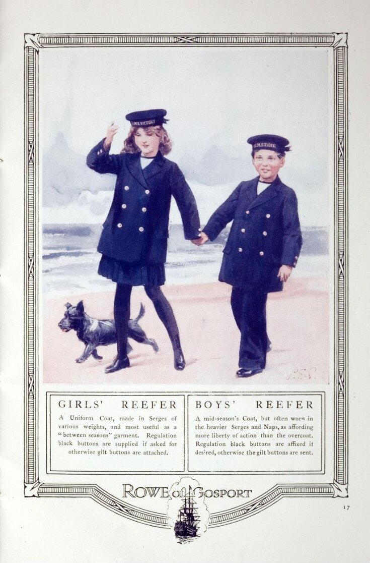 The Royal Navy of England & the Story of the Sailor Suit image
