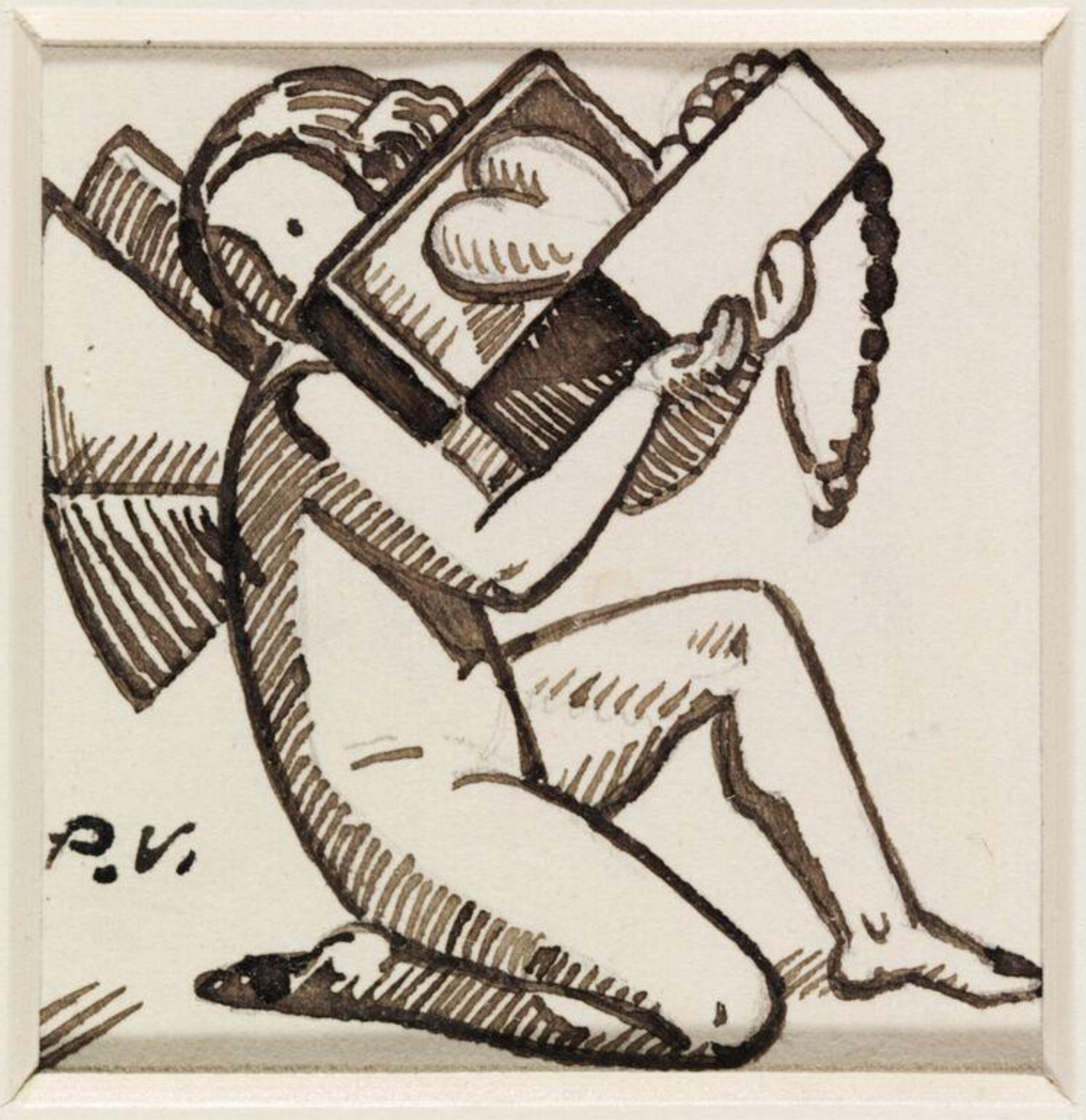 Drawing, Paul Bernard Véra, c.1920s