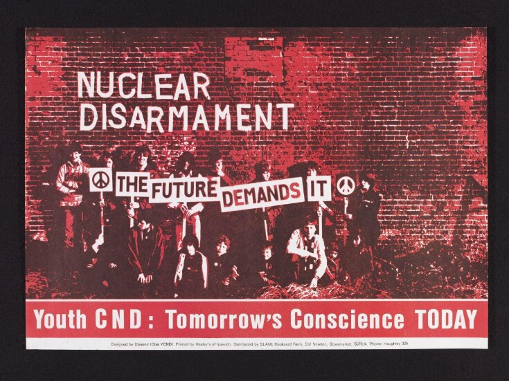 Nuclear Disarmament Poster top image