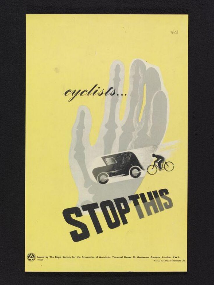 Cyclists... Stop This image