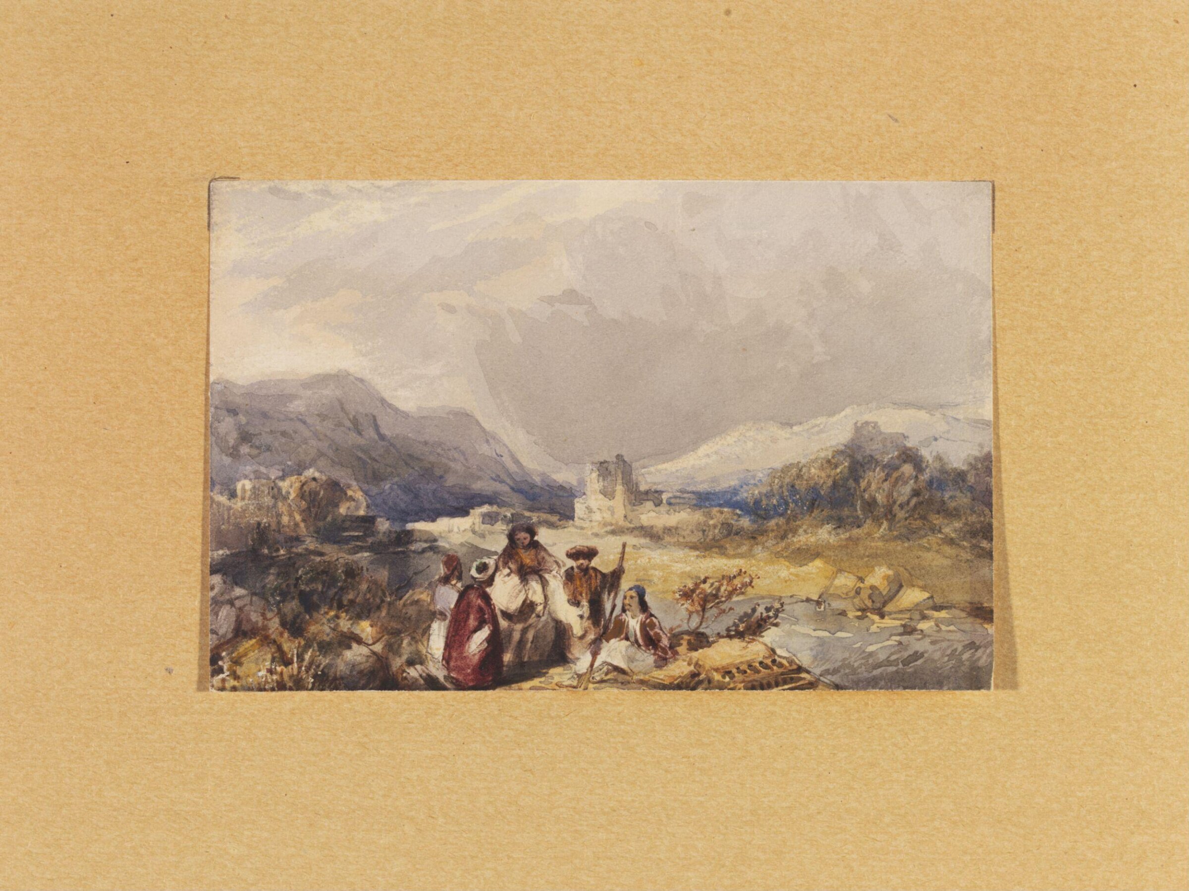 A scene in Asia Minor, Thomas Allom, ca. 1838