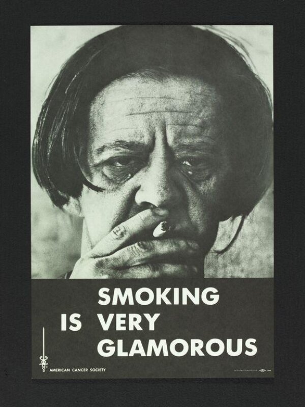 Smoking is very glamorous | V&A Explore The Collections