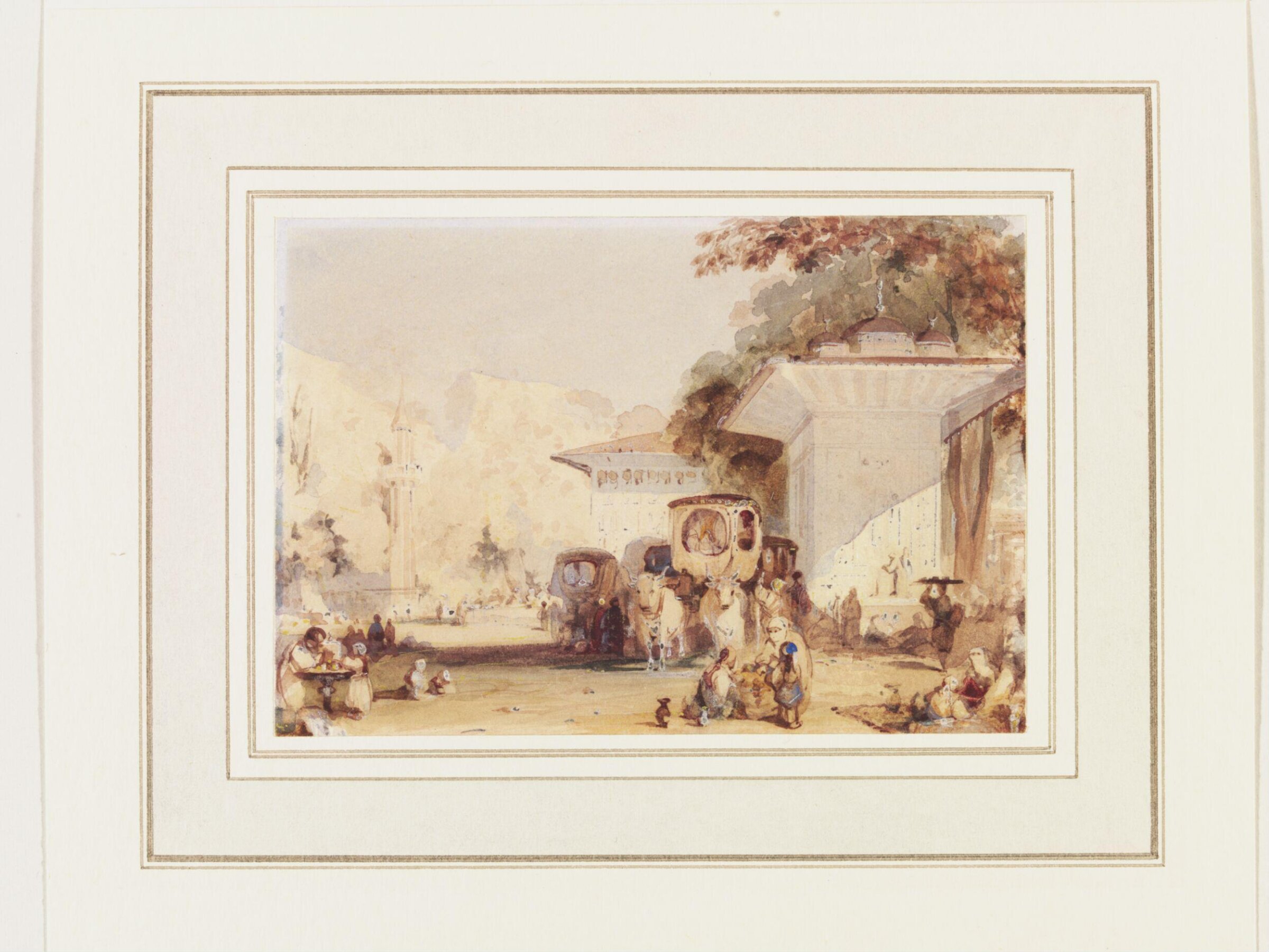 The Valley of Guiuk-Suey, Sweet Waters of Asia, Thomas Allom, ca. 1838