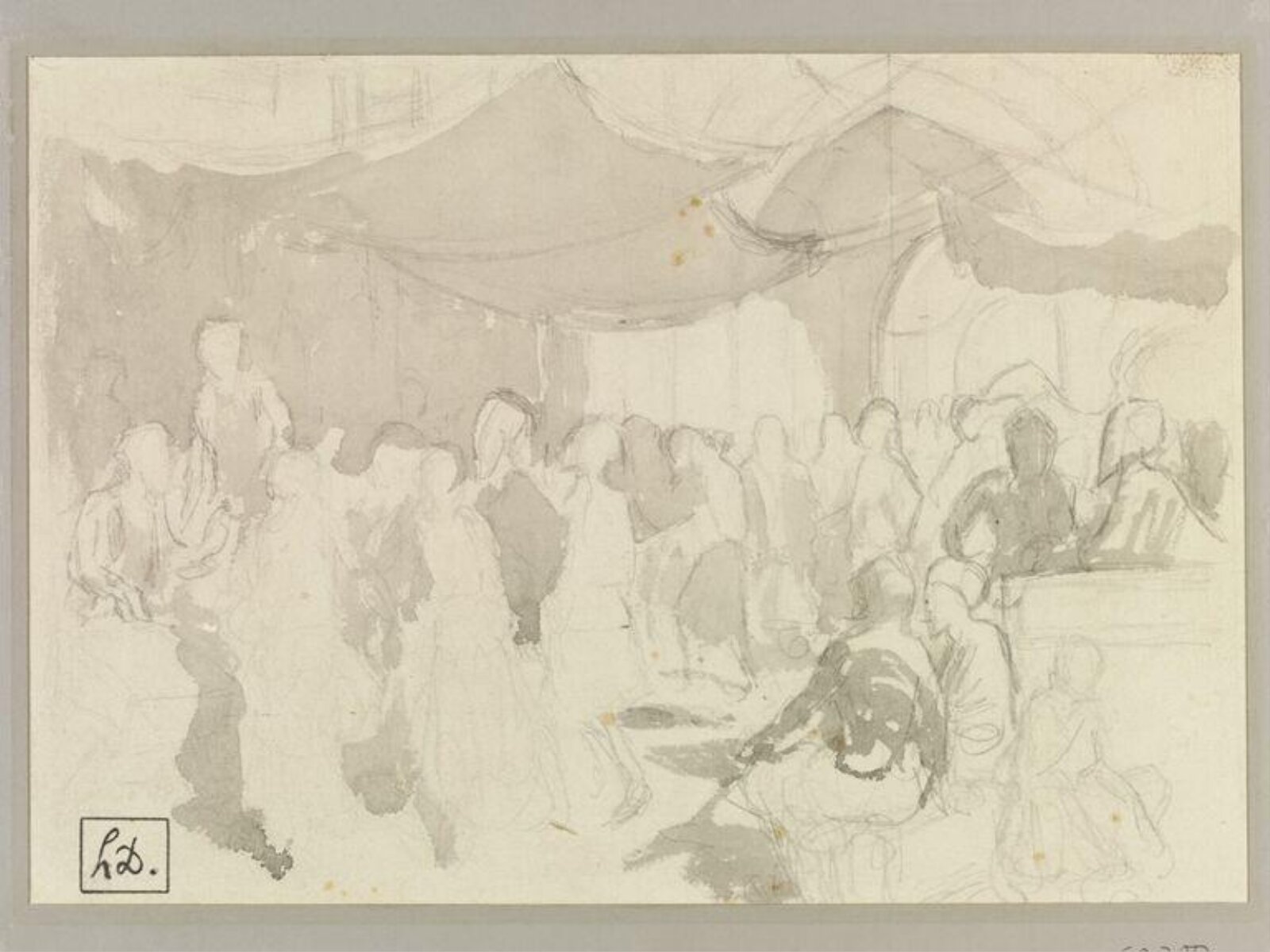 Market scene