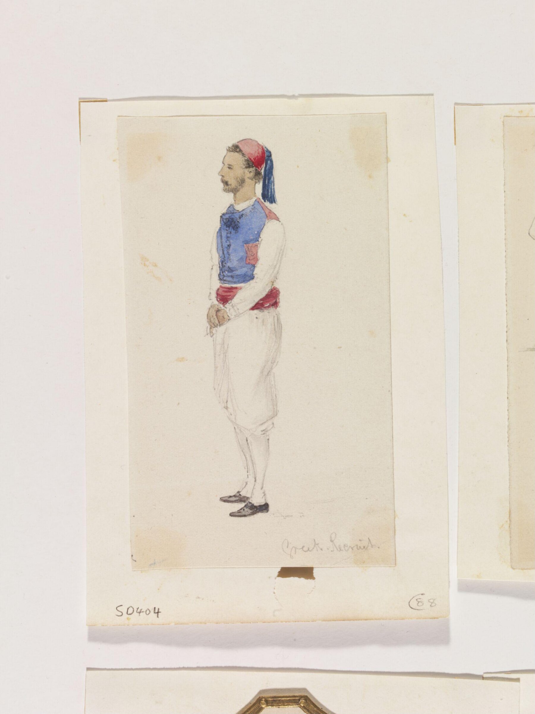 Greek Recruit, Lt. Col. Gilmore, 1880-1881