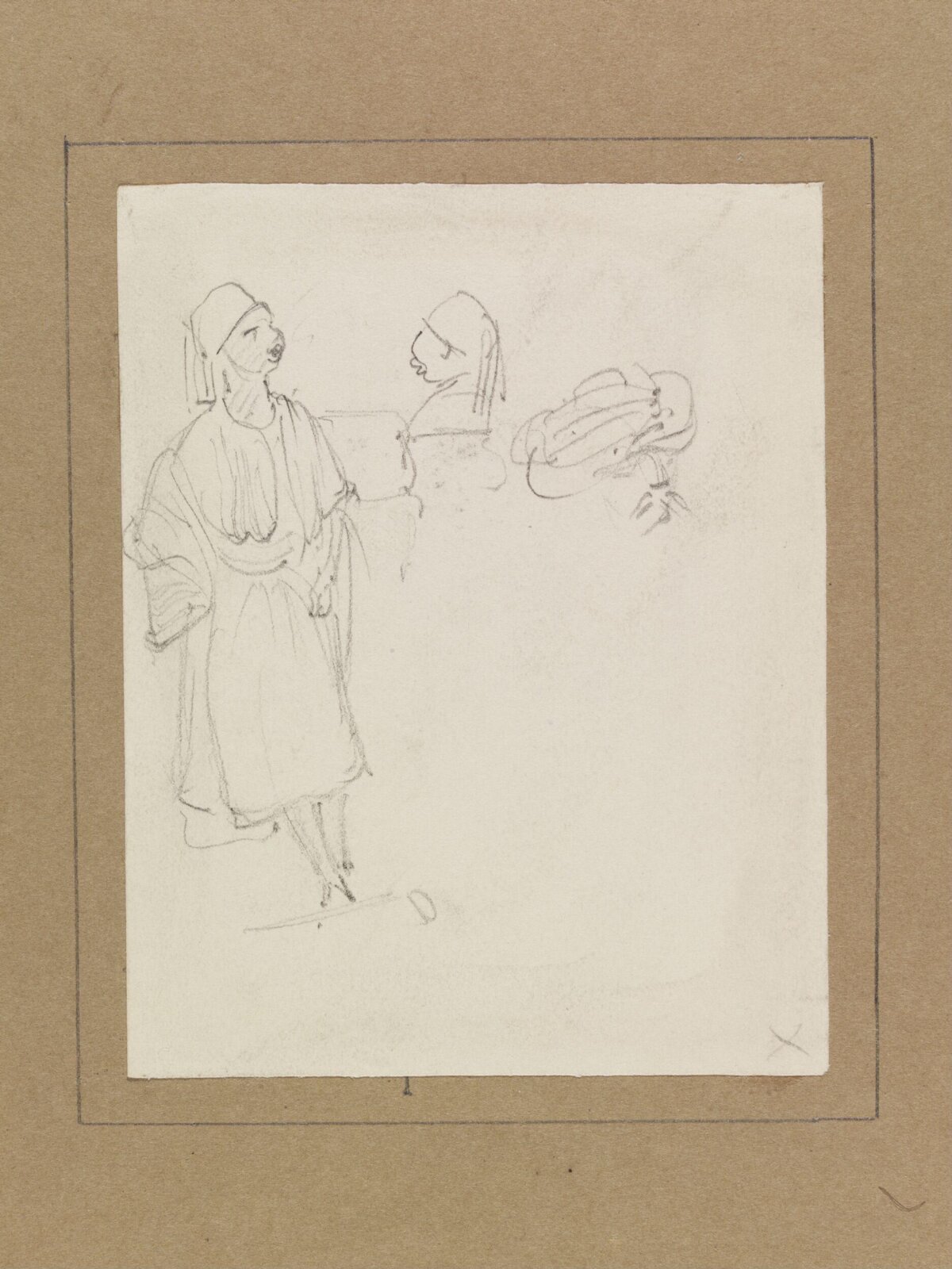 Oriental figure studies, Francis Egerton, 1840