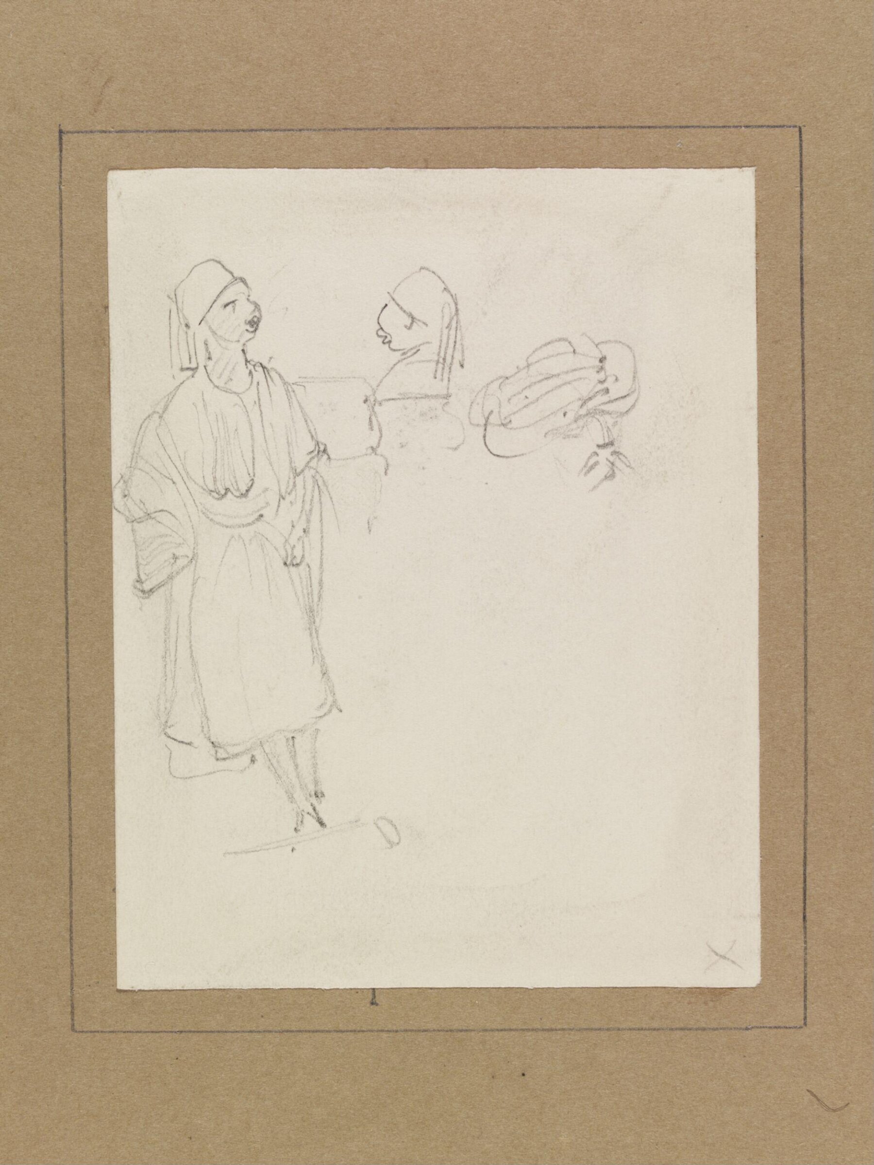 Oriental figure studies, Francis Egerton, 1840