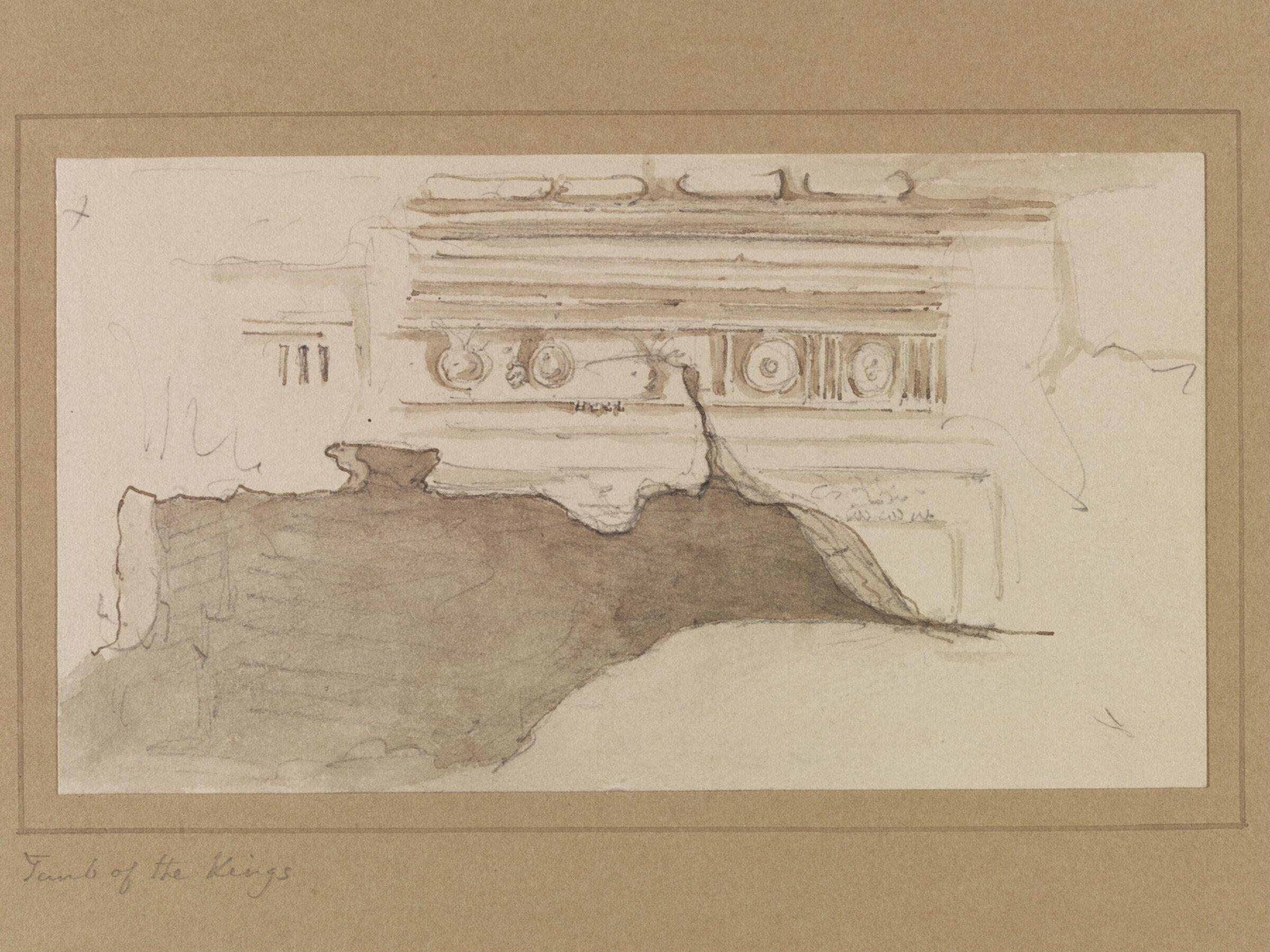 Tomb of the Kings, Francis Egerton, 1840