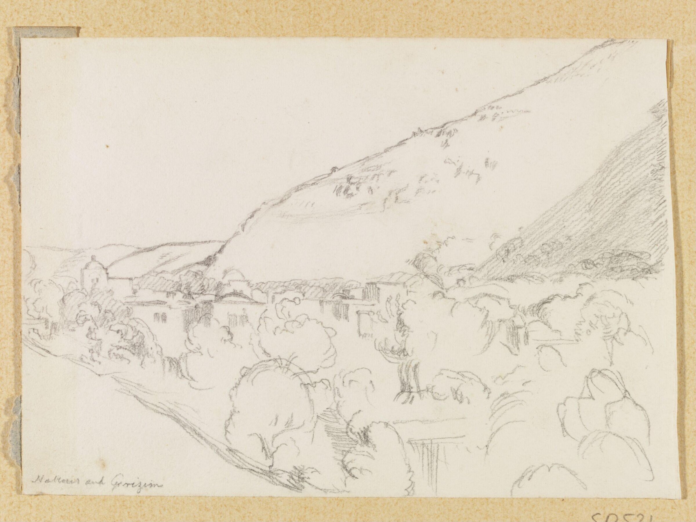 Nablous and Gerizim, William Holman Hunt, 1870