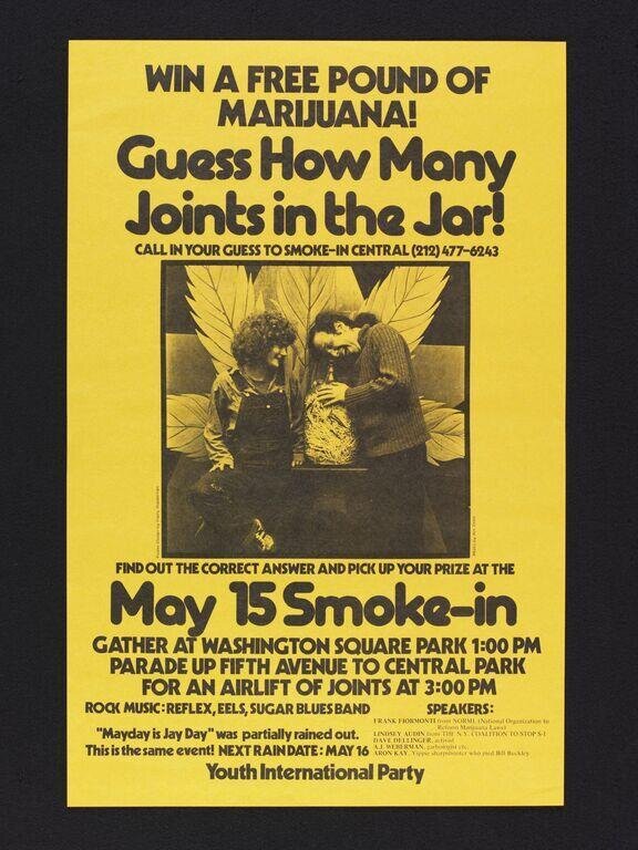 Guess how many joints in the jar!