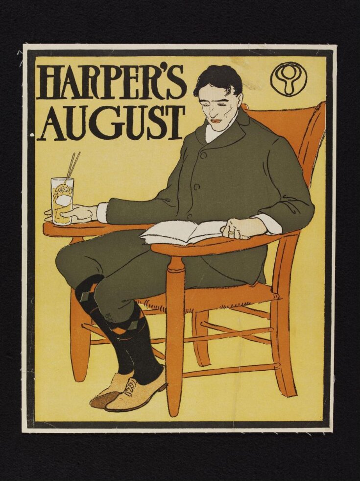 Harper's August top image