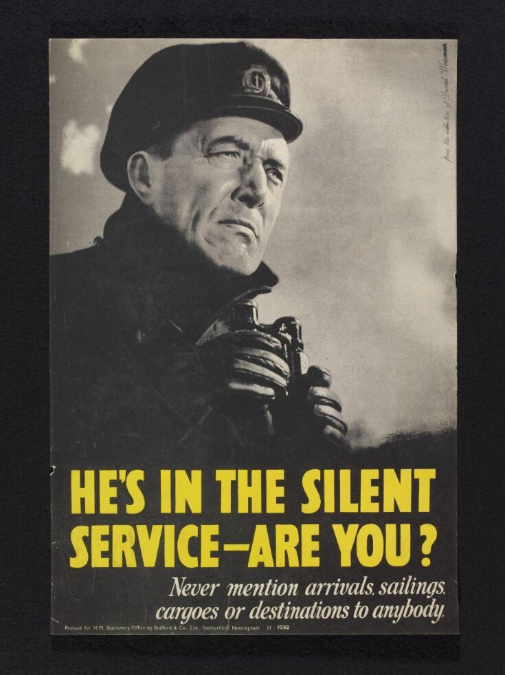 He's in the silent service - are you? image