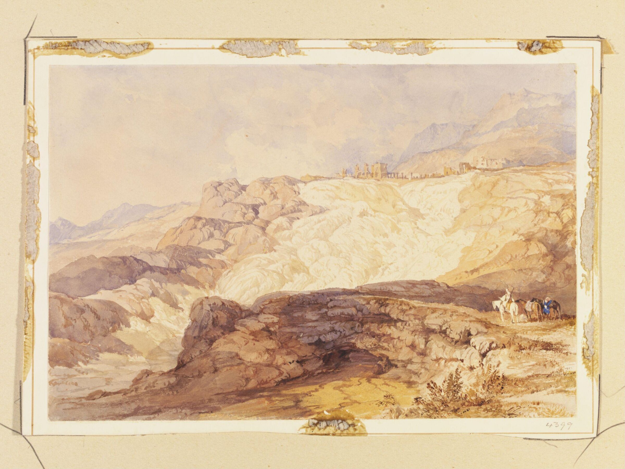The Ruins of Hierapolis, Thomas Allom, ca. 1838
