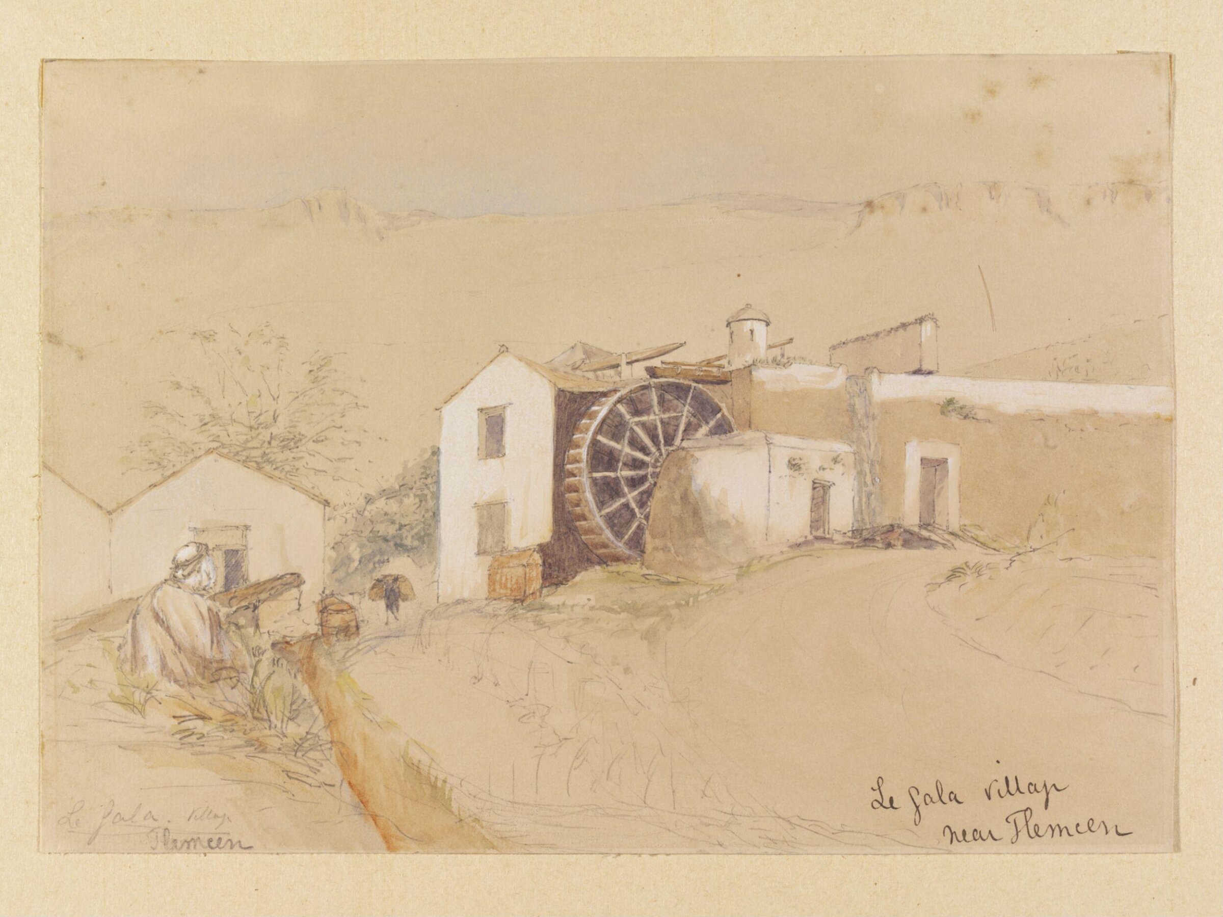 Le Gala village near Tlemcen, John Baptist Joseph Dormer, 1870-1879