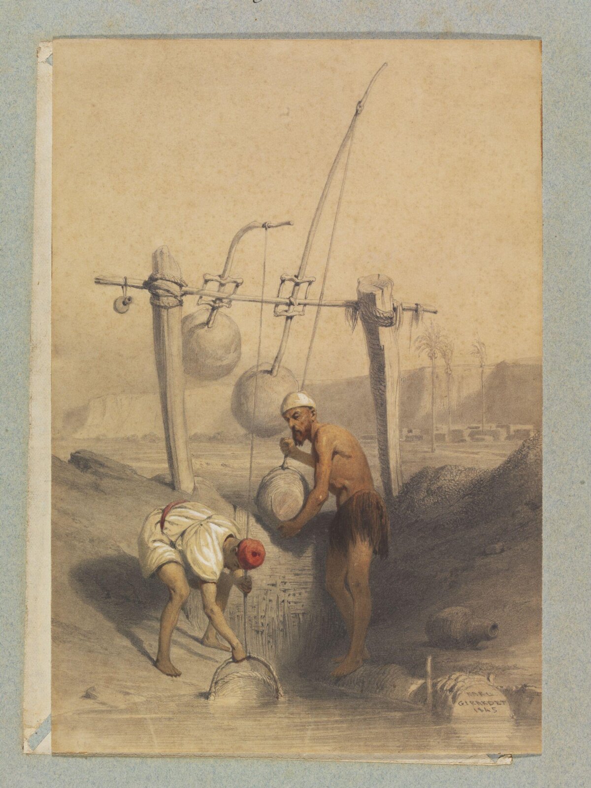 Chadouf, Karl Giradet, 1845