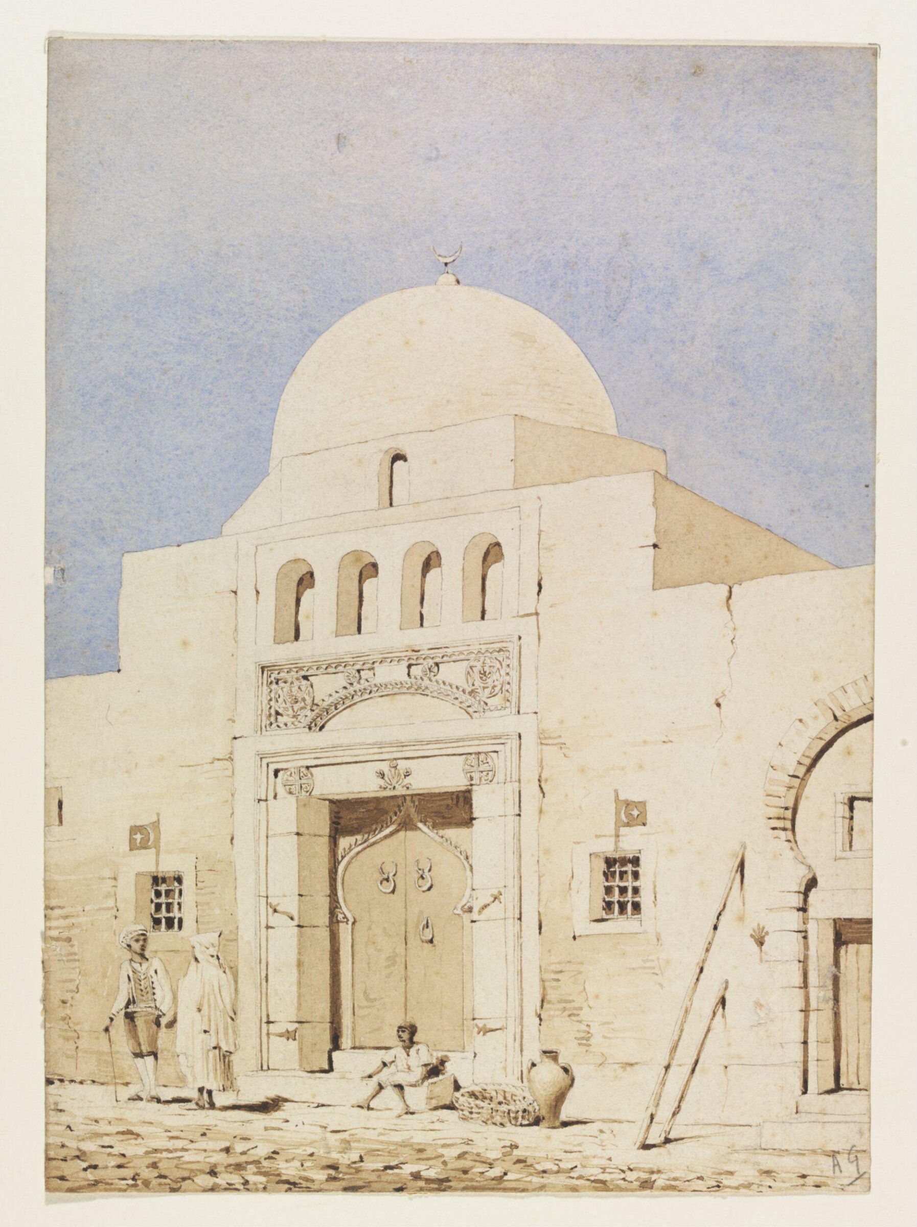 A Koubba, Soussa, Alexander Graham, 1885