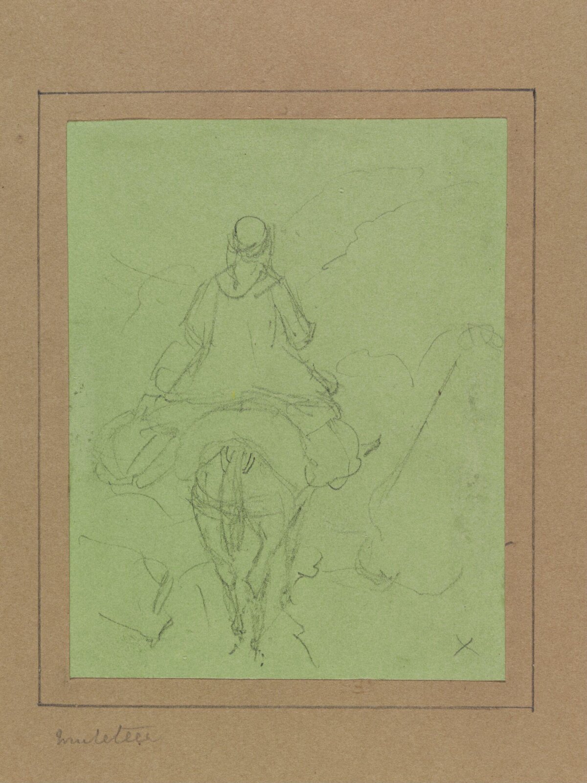 Muleteer, Francis Egerton, 1840