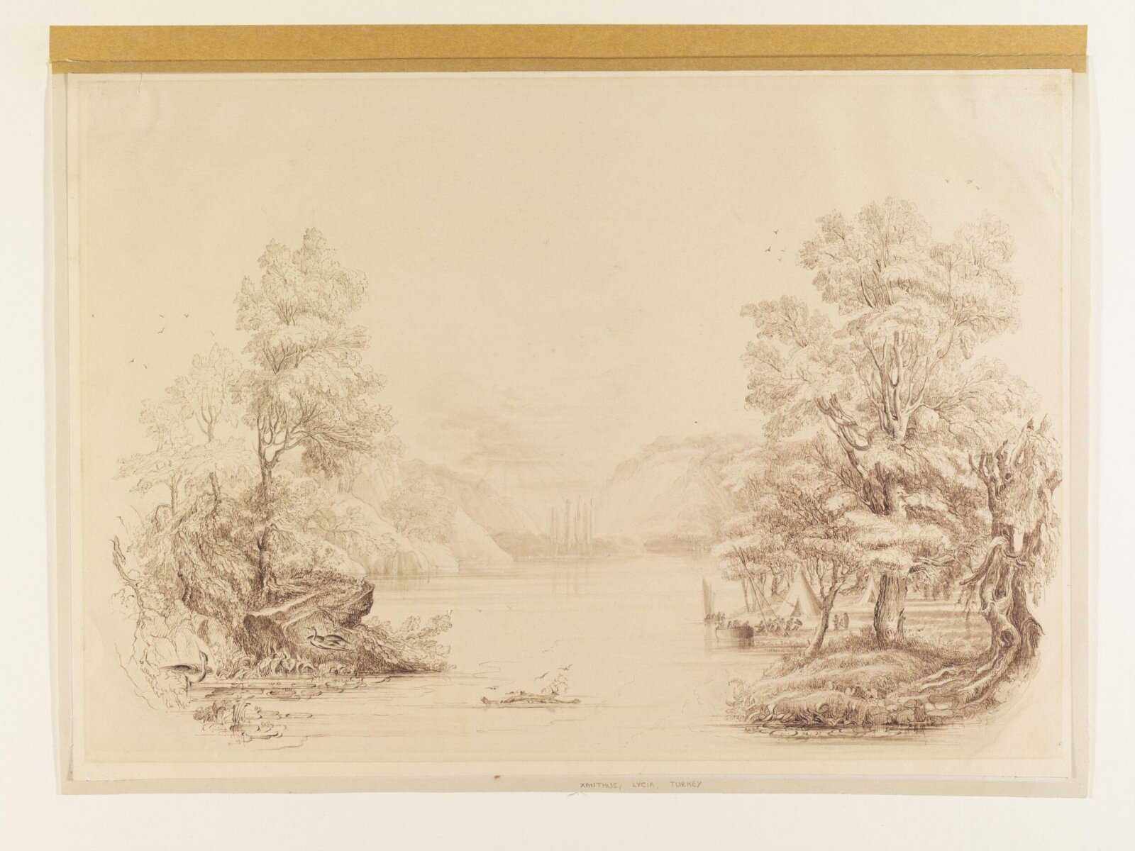 The Xanthus River, Charles Joseph Frederick Ewart, 1842