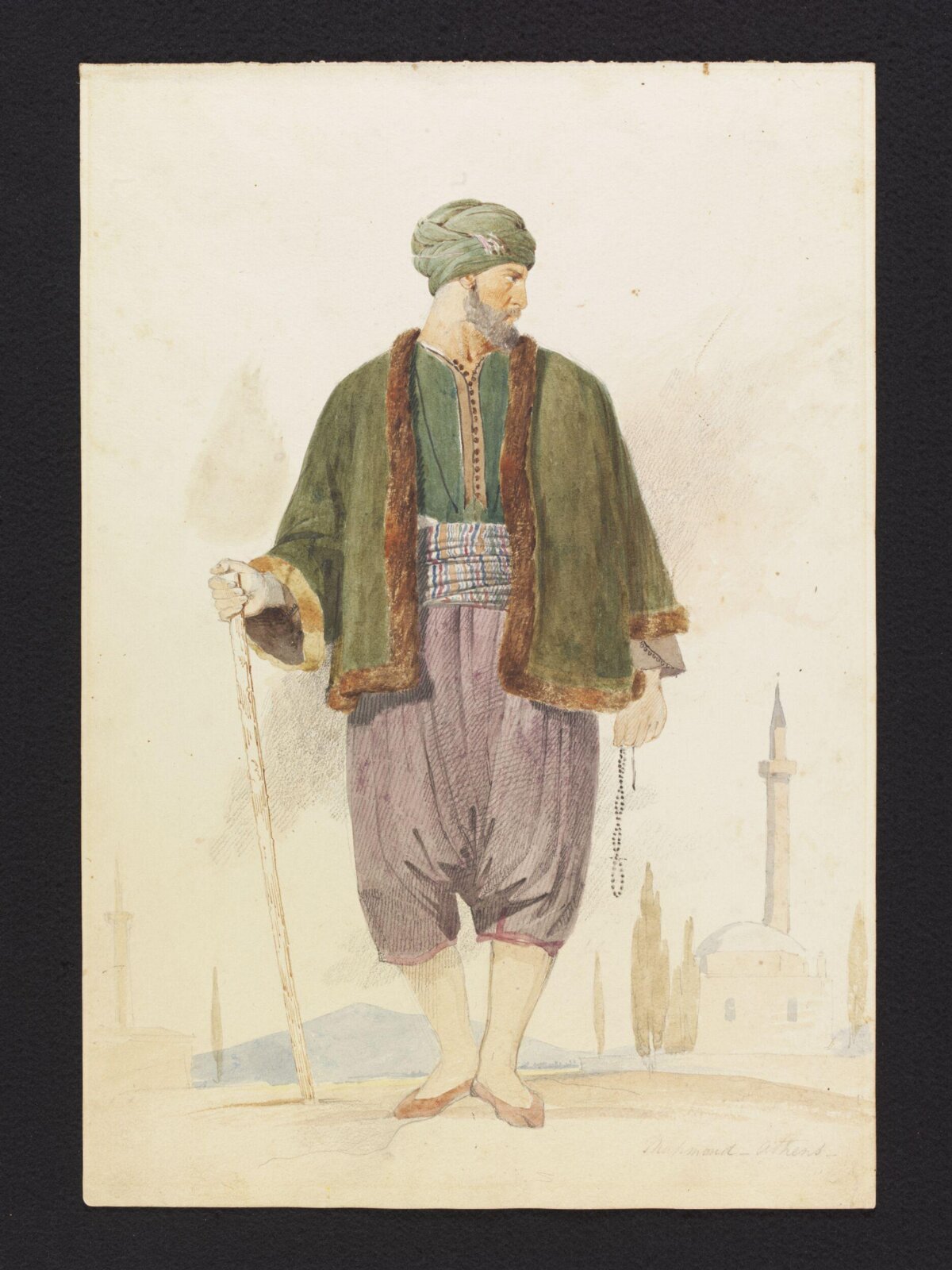 Mahmoud - Athens -, Charles Lock Eastlake, 1818