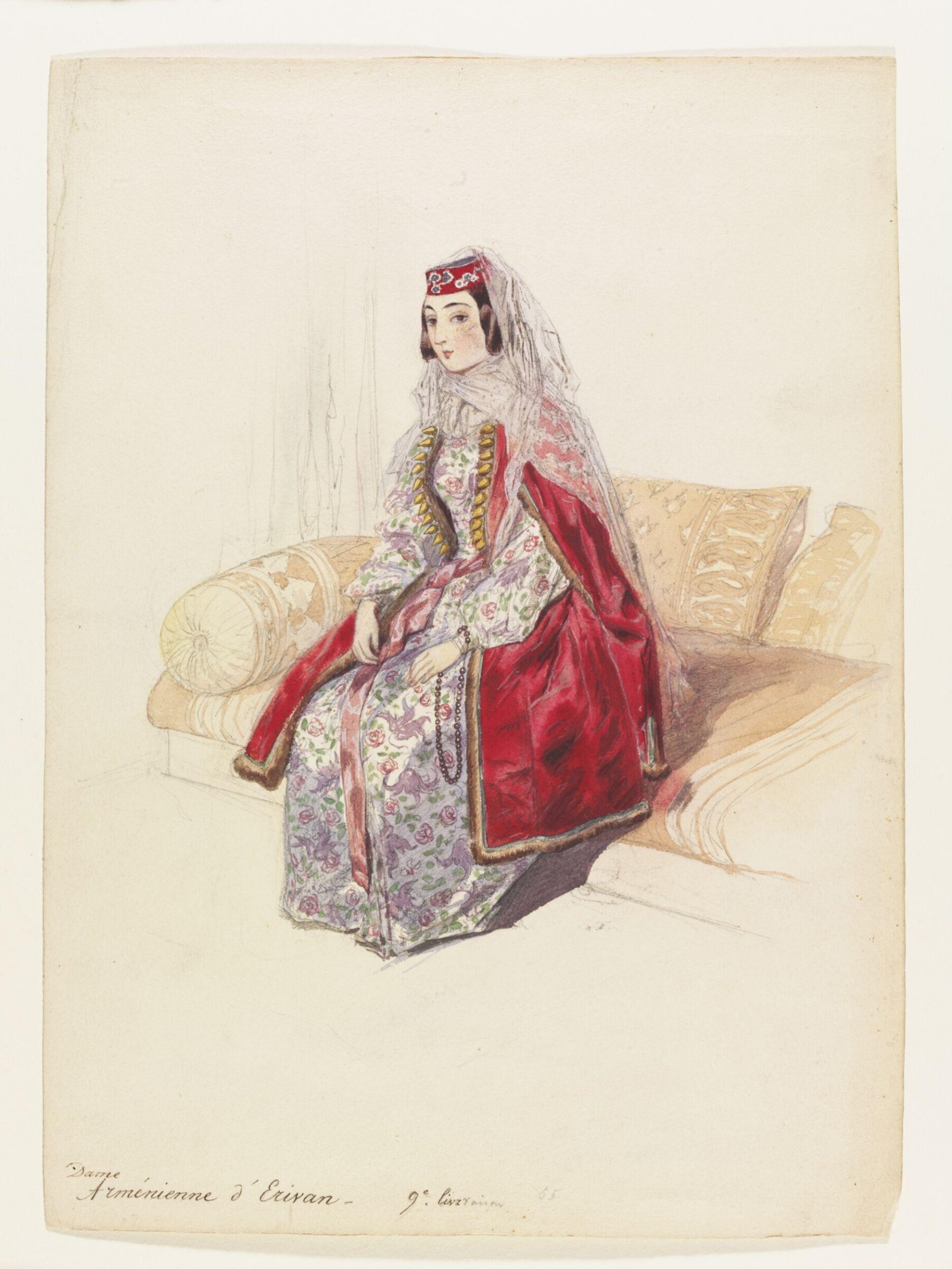 Dame Arménienne dErivan, Grigoriy Grigorievich Gagarin, ca. 1842
