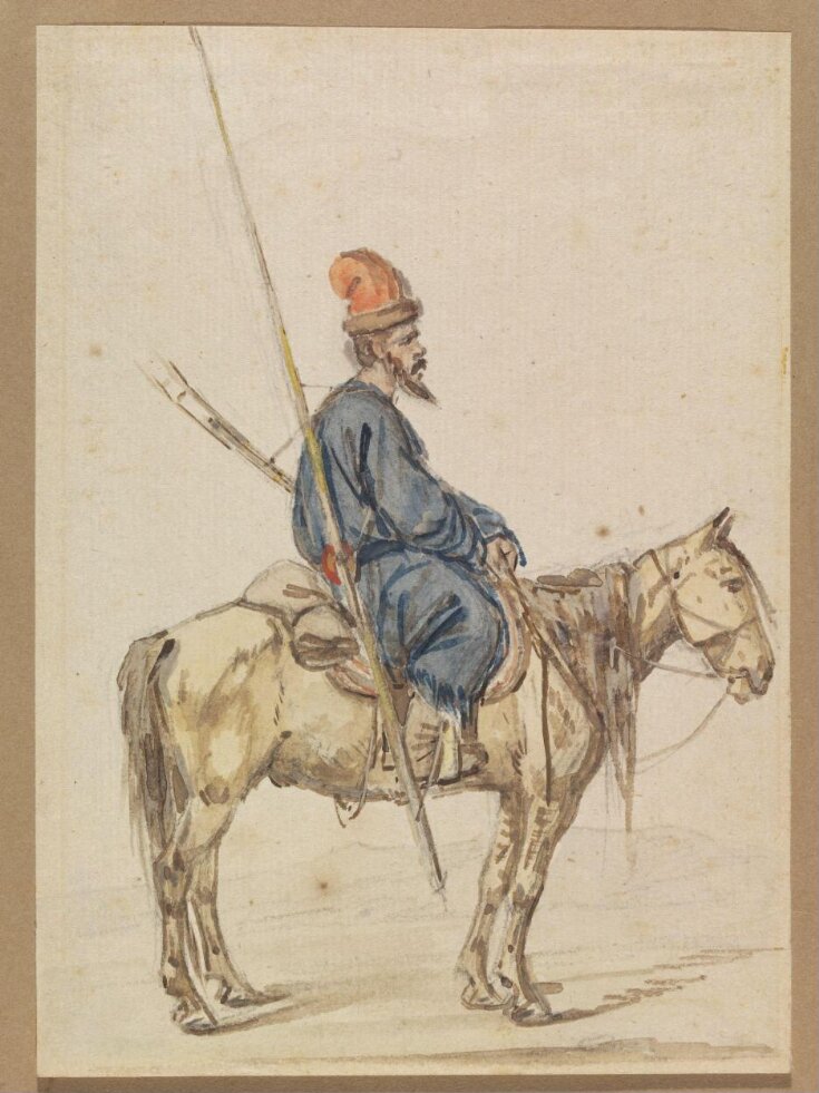Armed horseman, possibly Russian top image