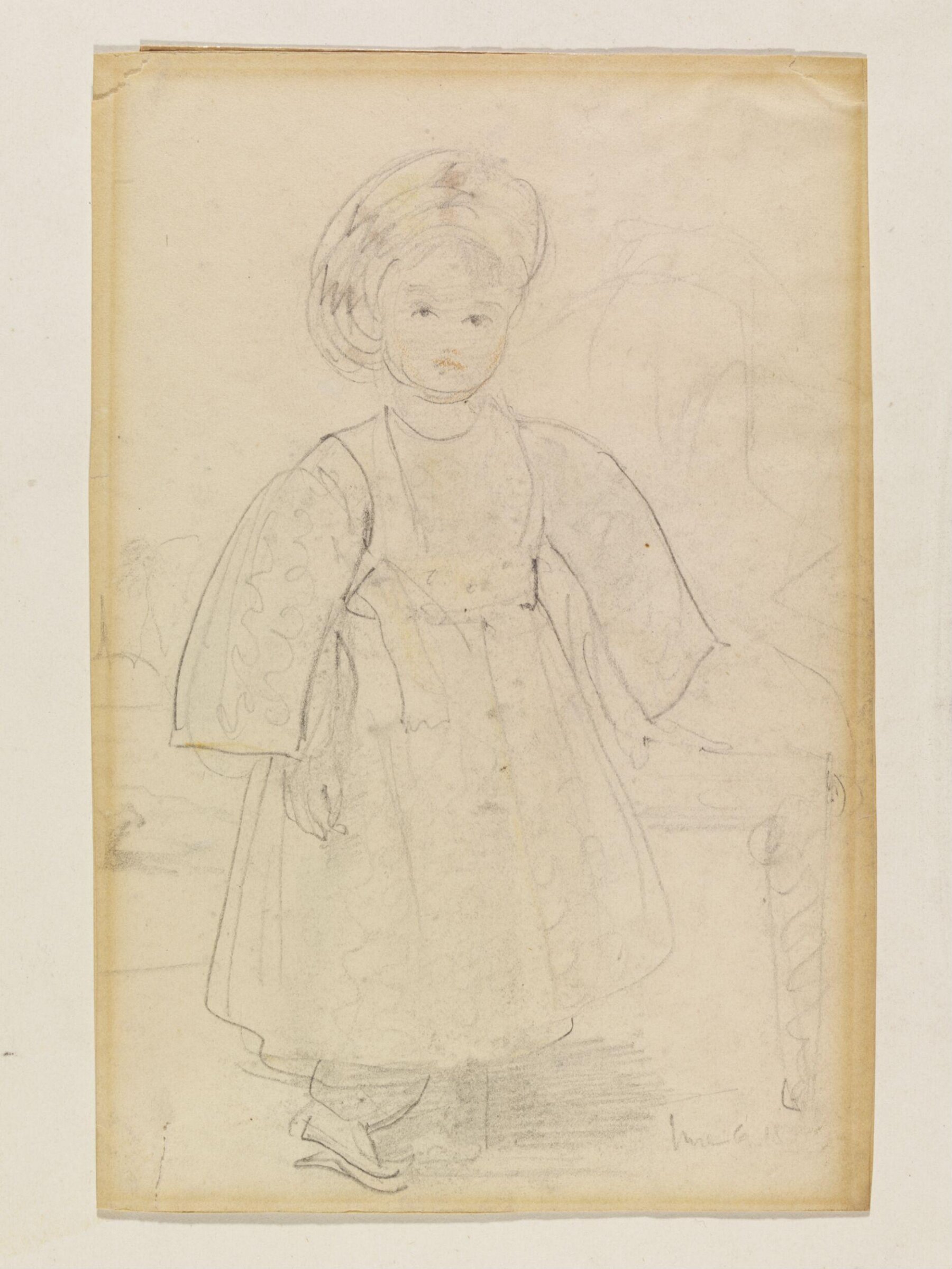 A Child in Oriental costume, George Hayter, ca. 1830
