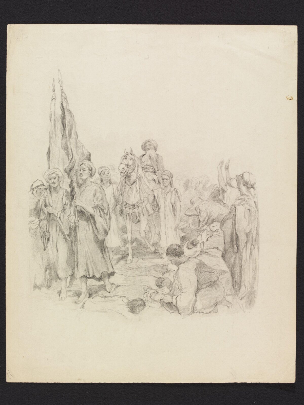 The Dawsah, Or treading, Rudolf Carl Hüber, ca. 1878