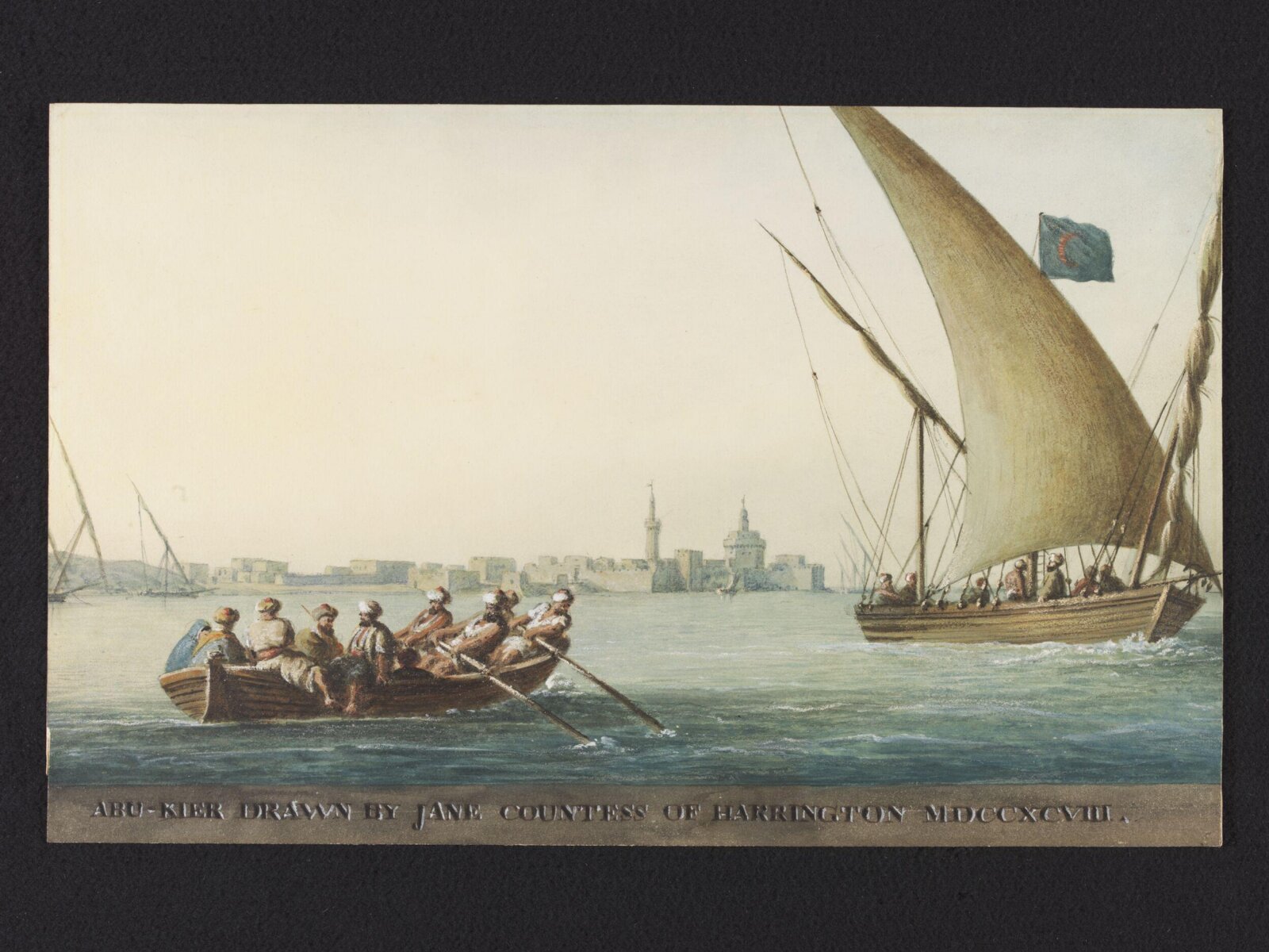 Abu-Kier, Jane Stanhope, 1798