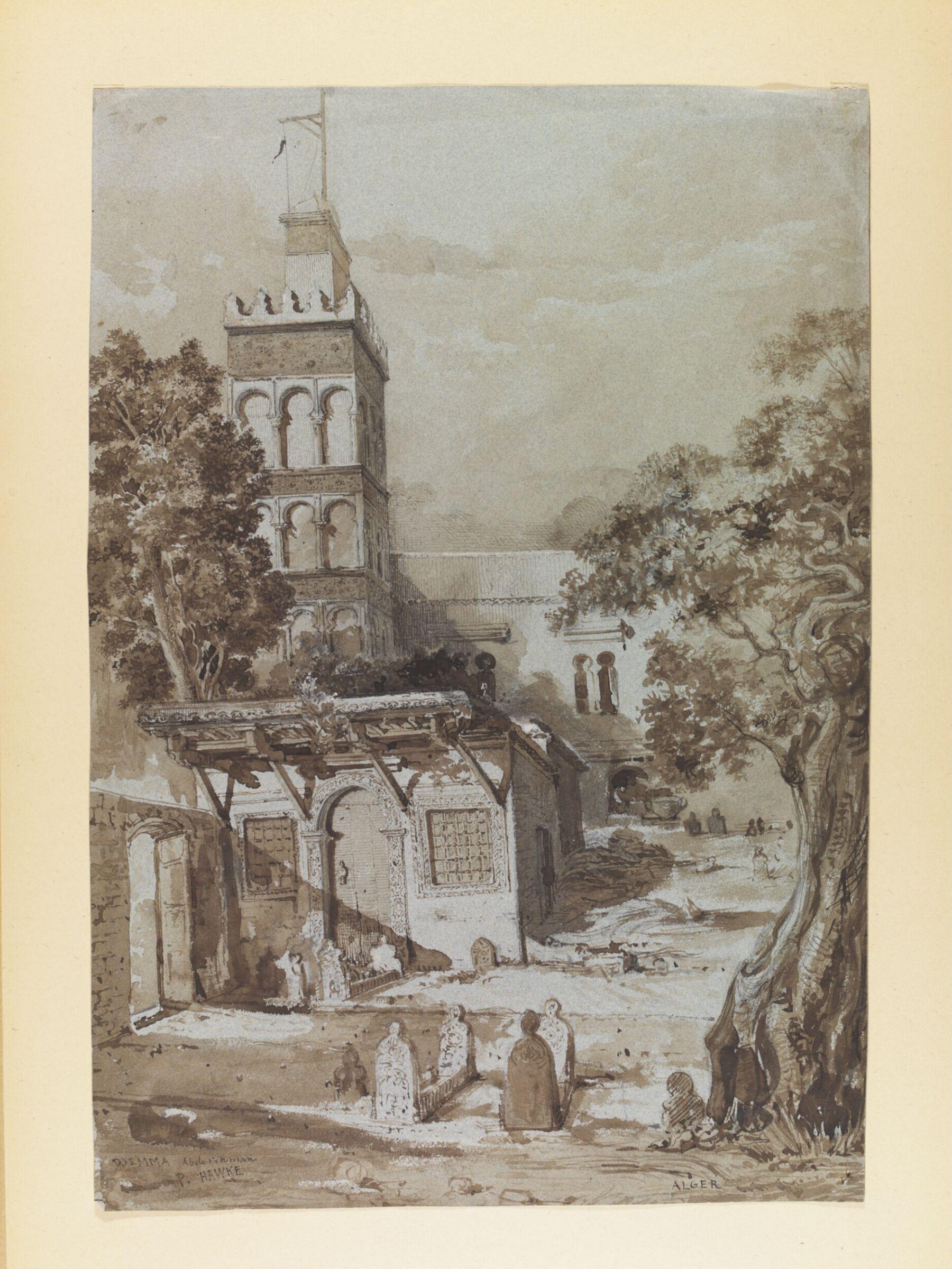 [Mosque of Sidi Abd Er Rahmane], Peter Hawke, 1870-1880