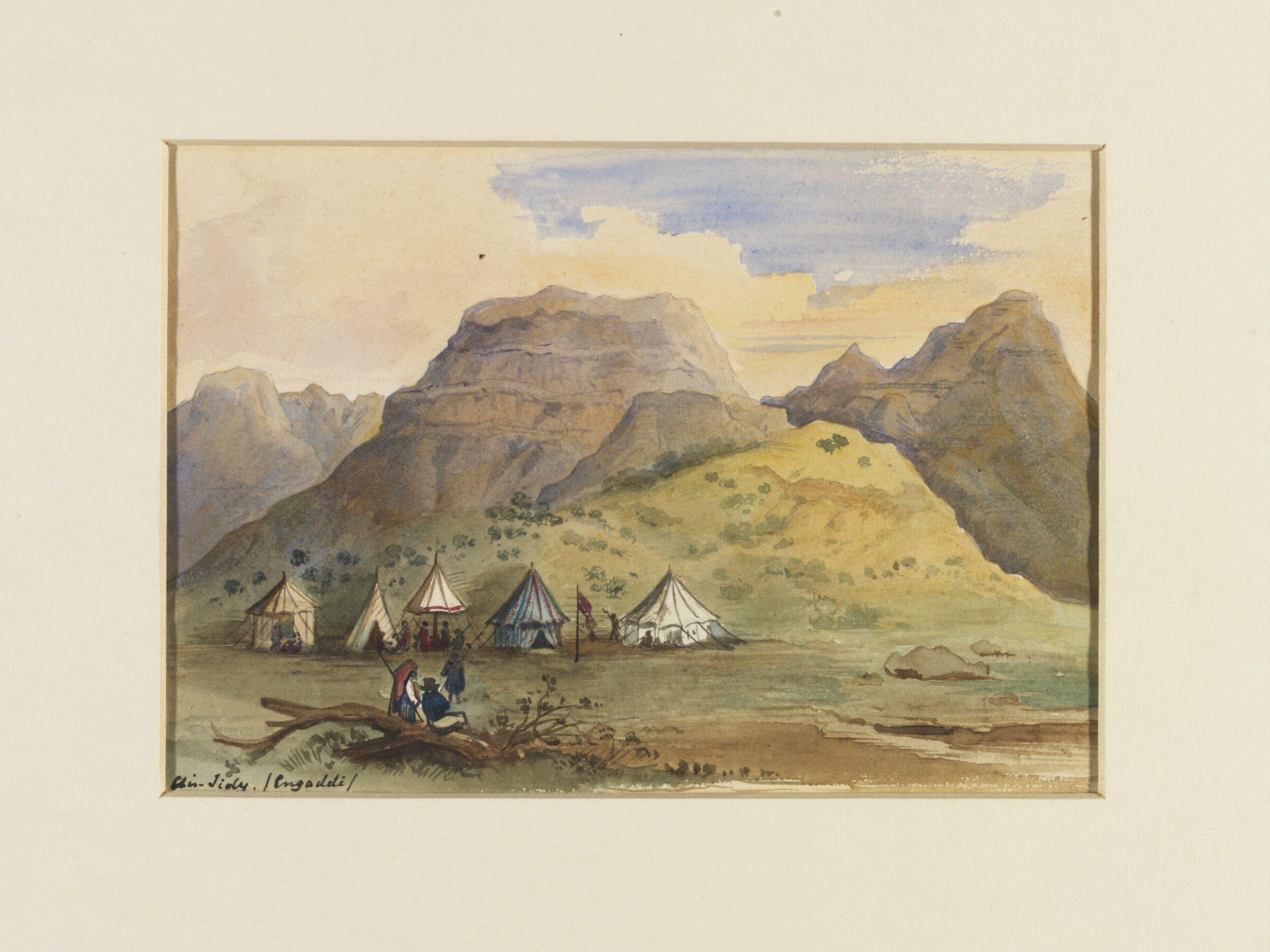 Ain-Jiddy./Engaddi, R. Aulick, 1847-1848