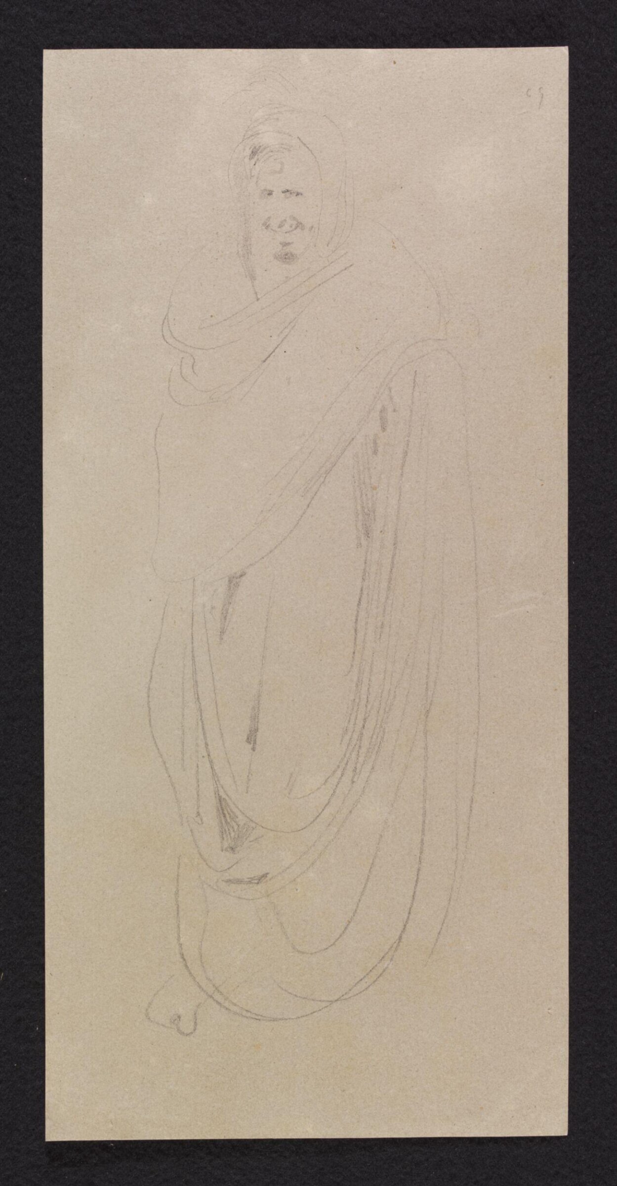 Male figure, Théodore Leblanc, ca. 1828-1837