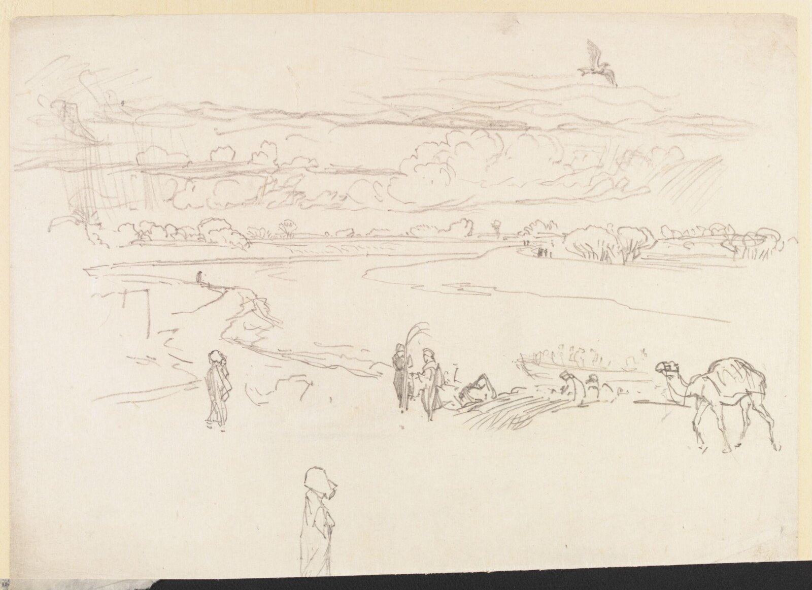Scene on the Nile, Henry Moore, 1874
