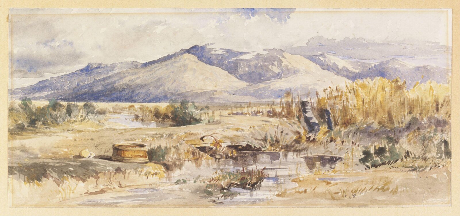 Marsh in the Xanthus Valley, William James Müller, 1843-1844