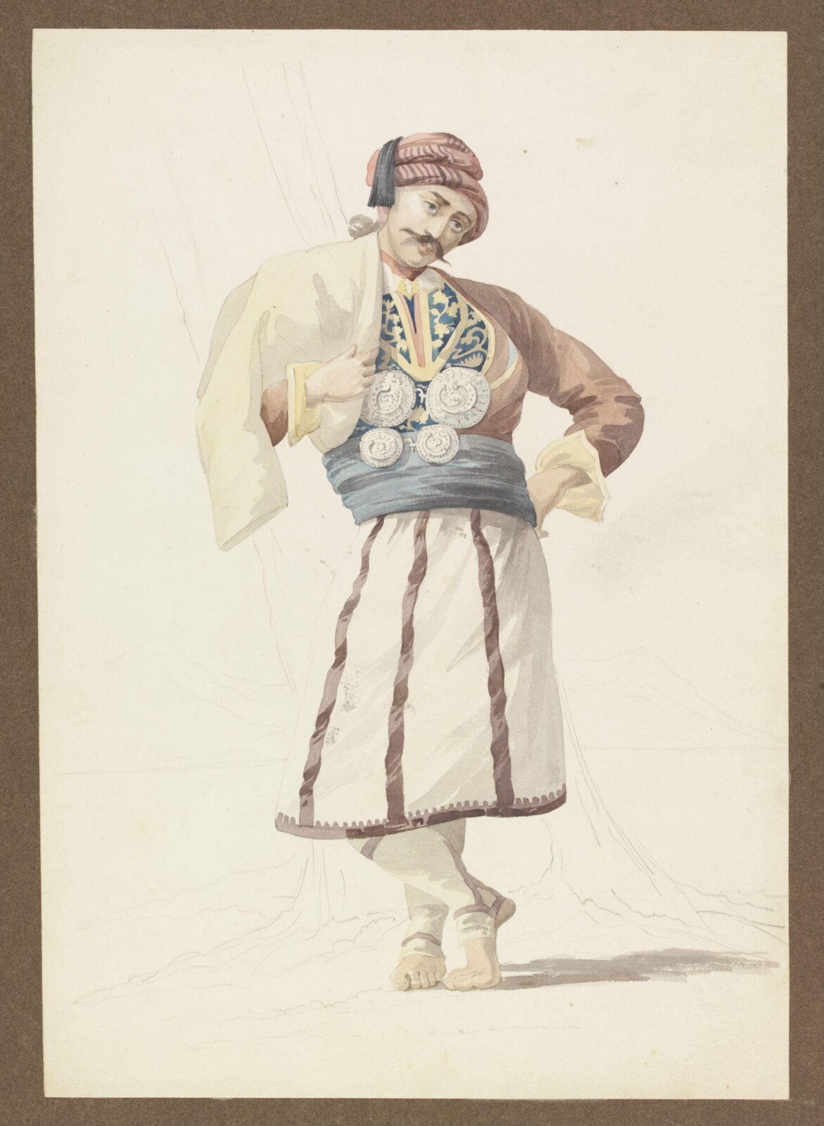 An Albanian, William Page, ca. 1816-1824