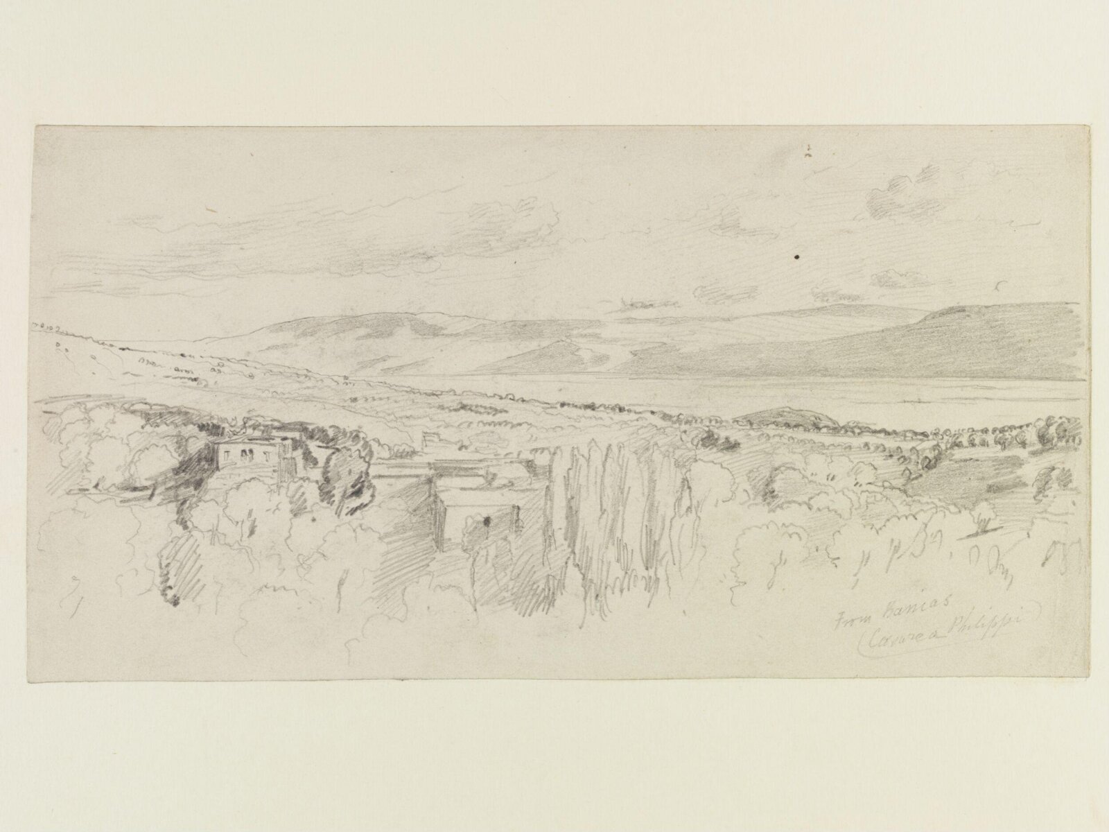 Baniyas [Caesarea Philippi], Hercules Brabazon Brabazon, ca. 1860
