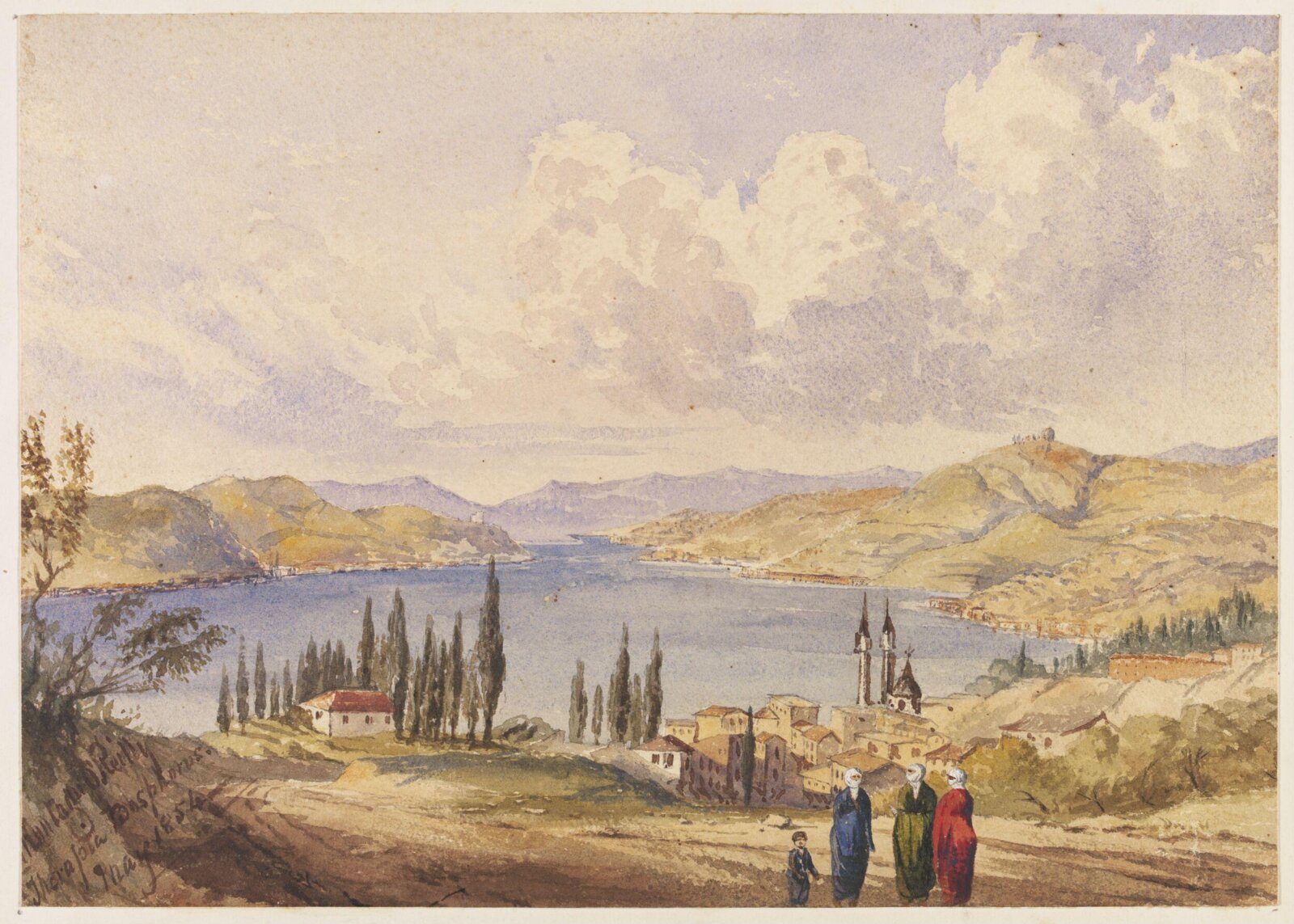 Therapia Bosphorus, Montagu Frederick O'Reilly, 1854
