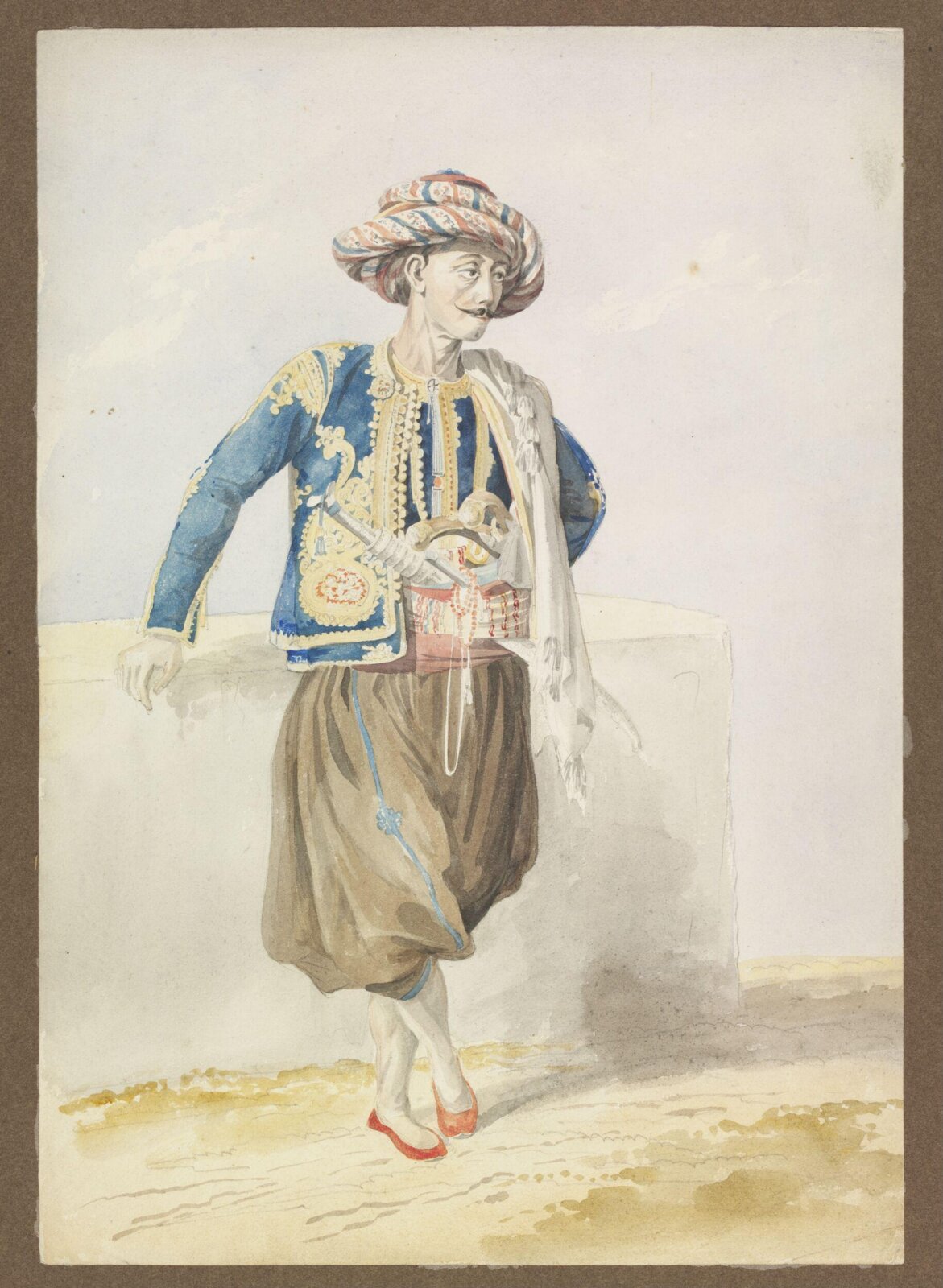 Kalyoncu, or Sea Captain, William Page, ca. 1816-1824