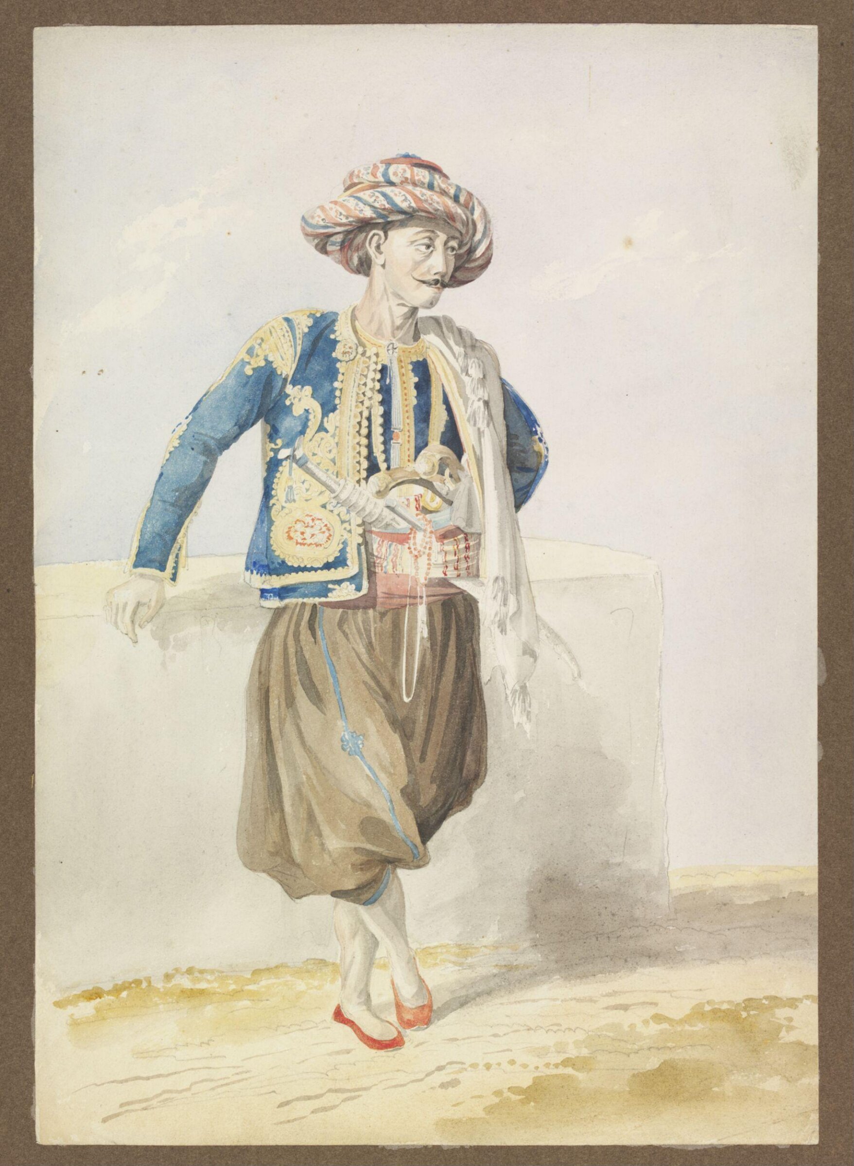 Kalyoncu, or Sea Captain, William Page, ca. 1816-1824