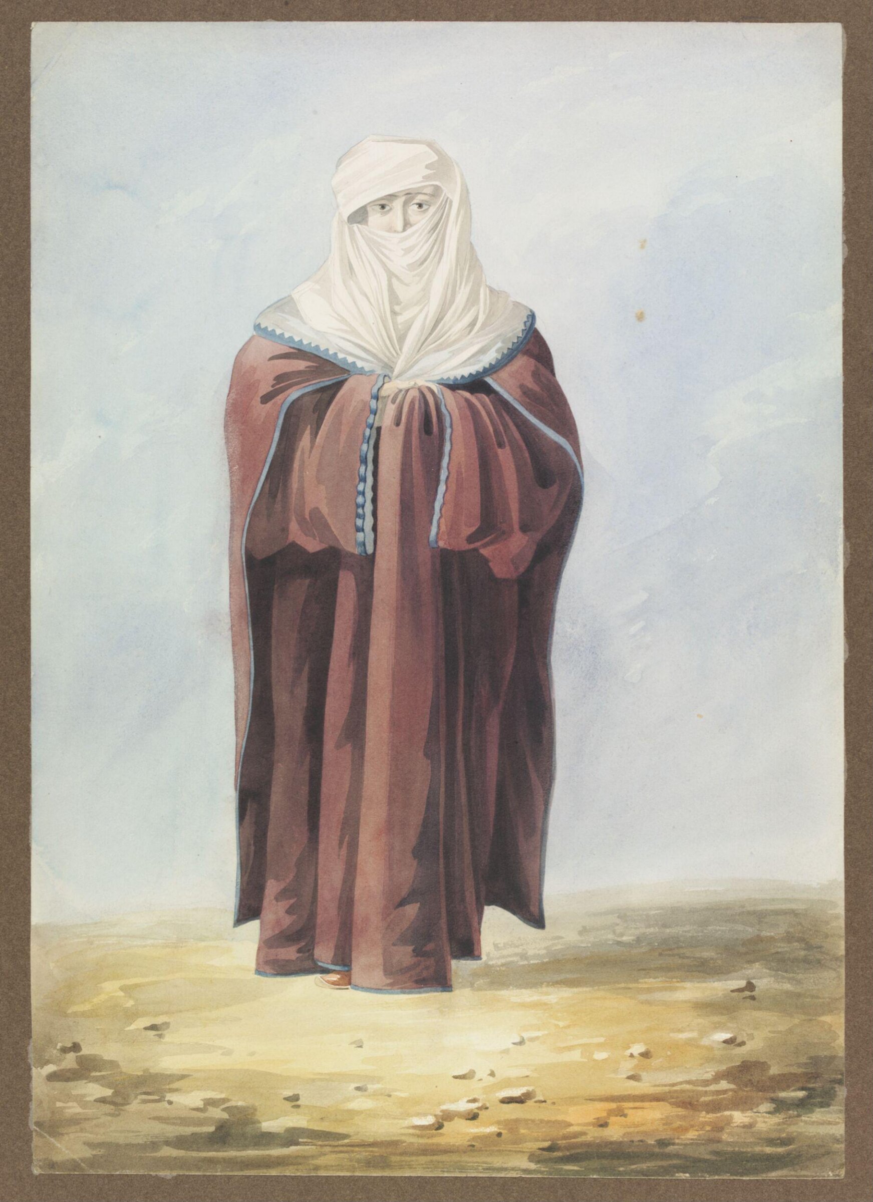 A Turkish lady in Walking Dress, William Page, ca. 1816-1824