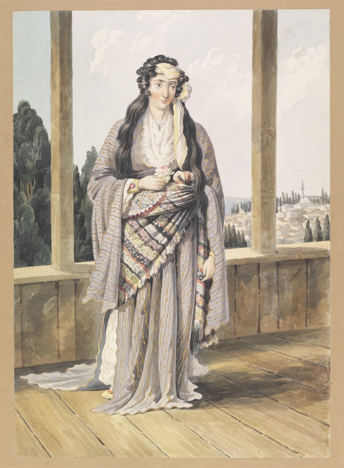 Armenian At Constantinople, William Page, ca. 1823