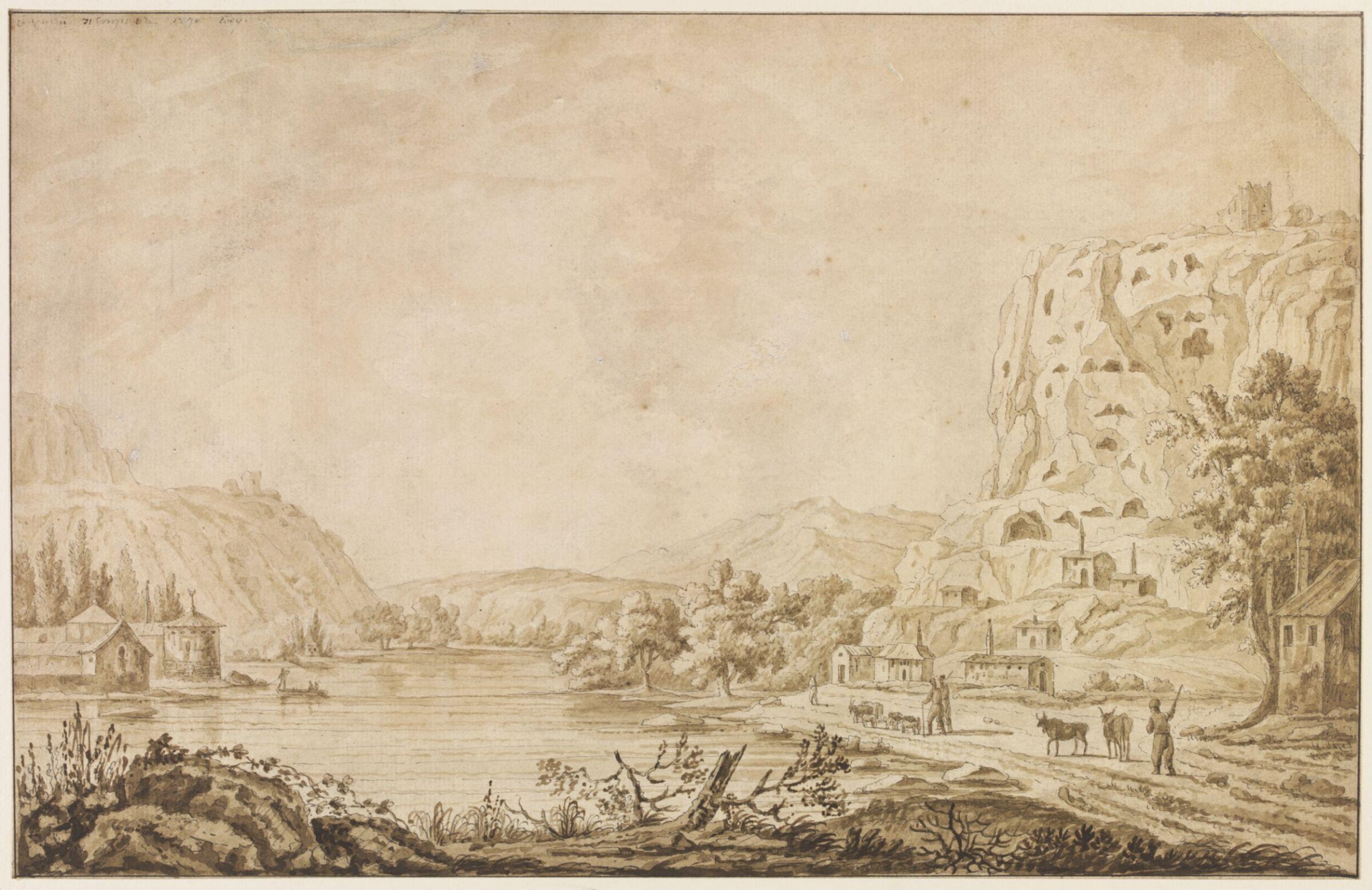 View of the Inkermann Valley, Vassily Petrovitch Petrov, 1790