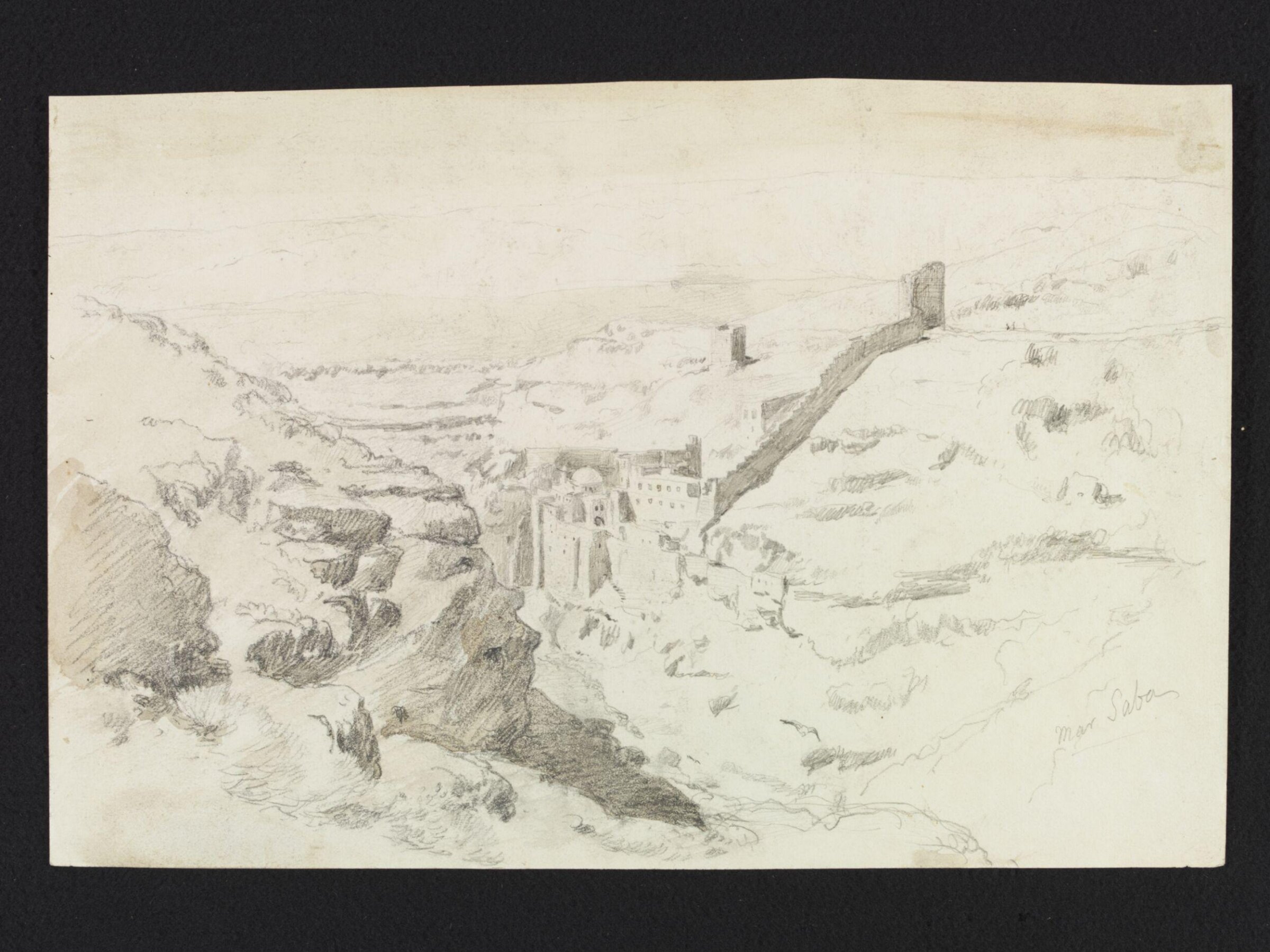 Mar Saba, Hercules Brabazon Brabazon, ca. 1860