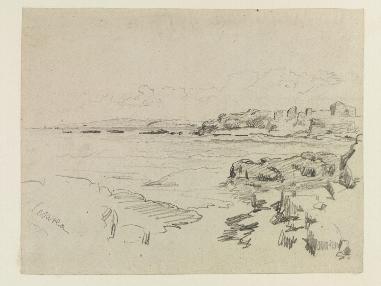 Caesarea, Hercules Brabazon Brabazon, ca. 1860