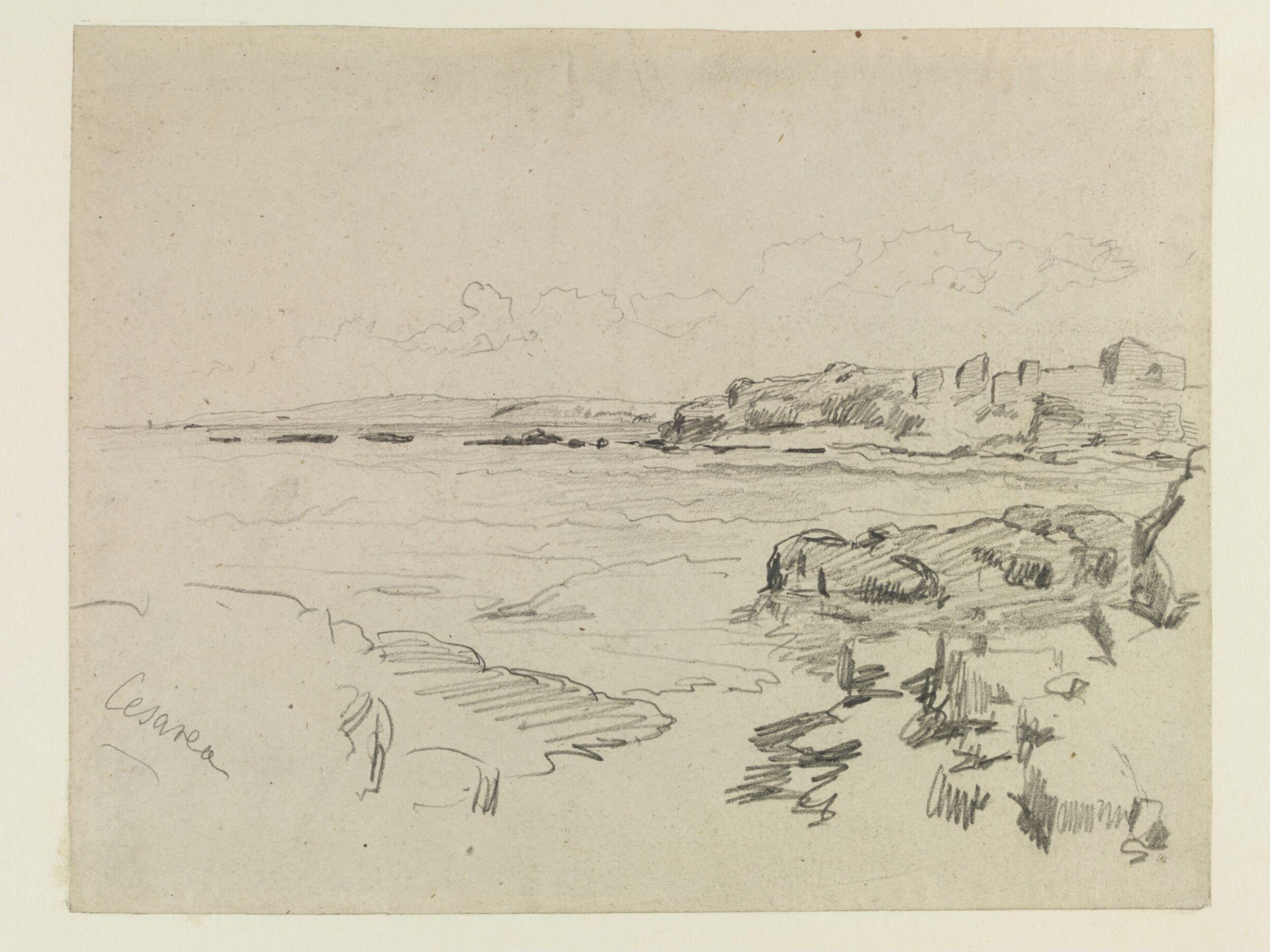 Caesarea, Hercules Brabazon Brabazon, ca. 1860